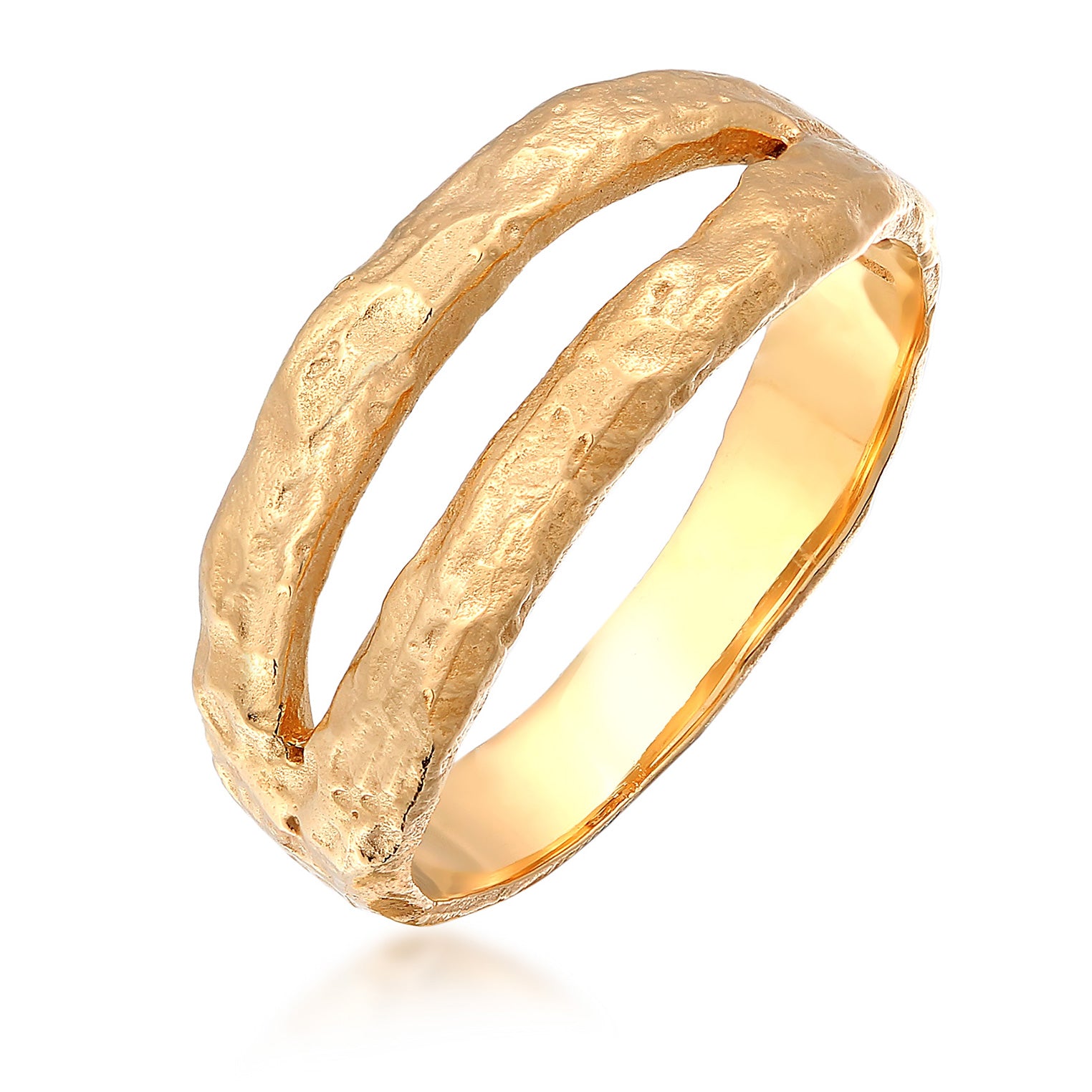 Gold - HAZE & GLORY | Twin Ring, gold finish