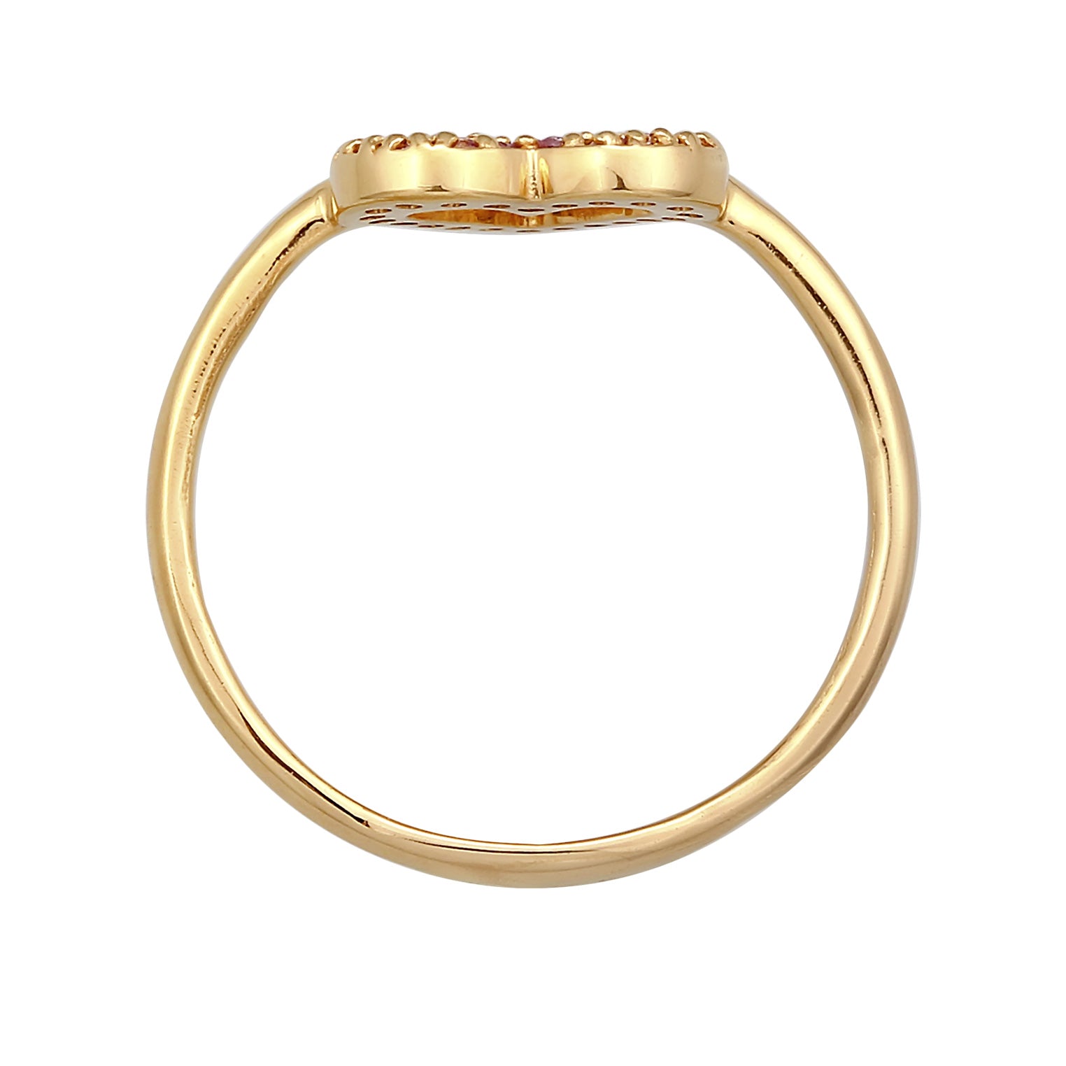 Gold - HAZE & GLORY | I heart you Echtgold Ring