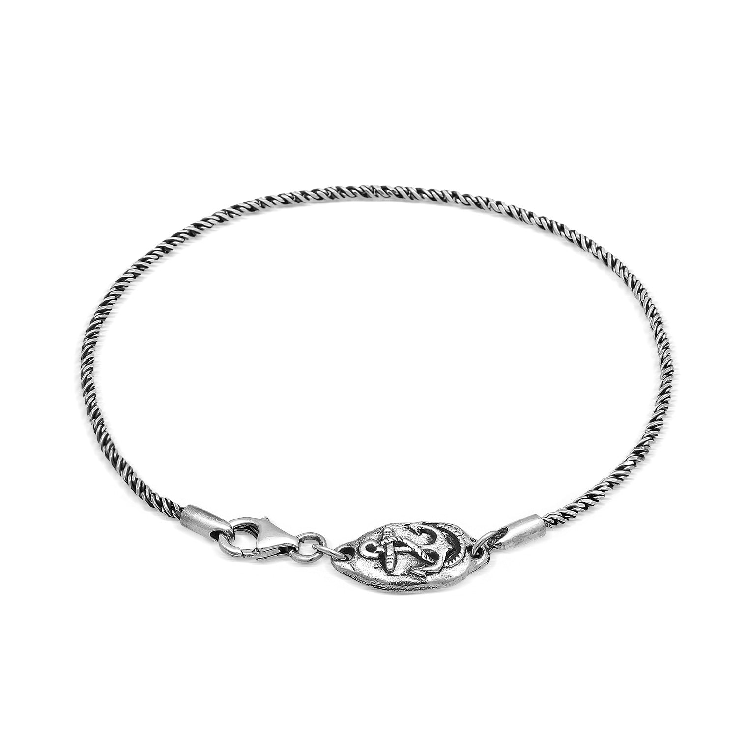 Schwarz - HAZE & GLORY | Armband Hope 925 Silber