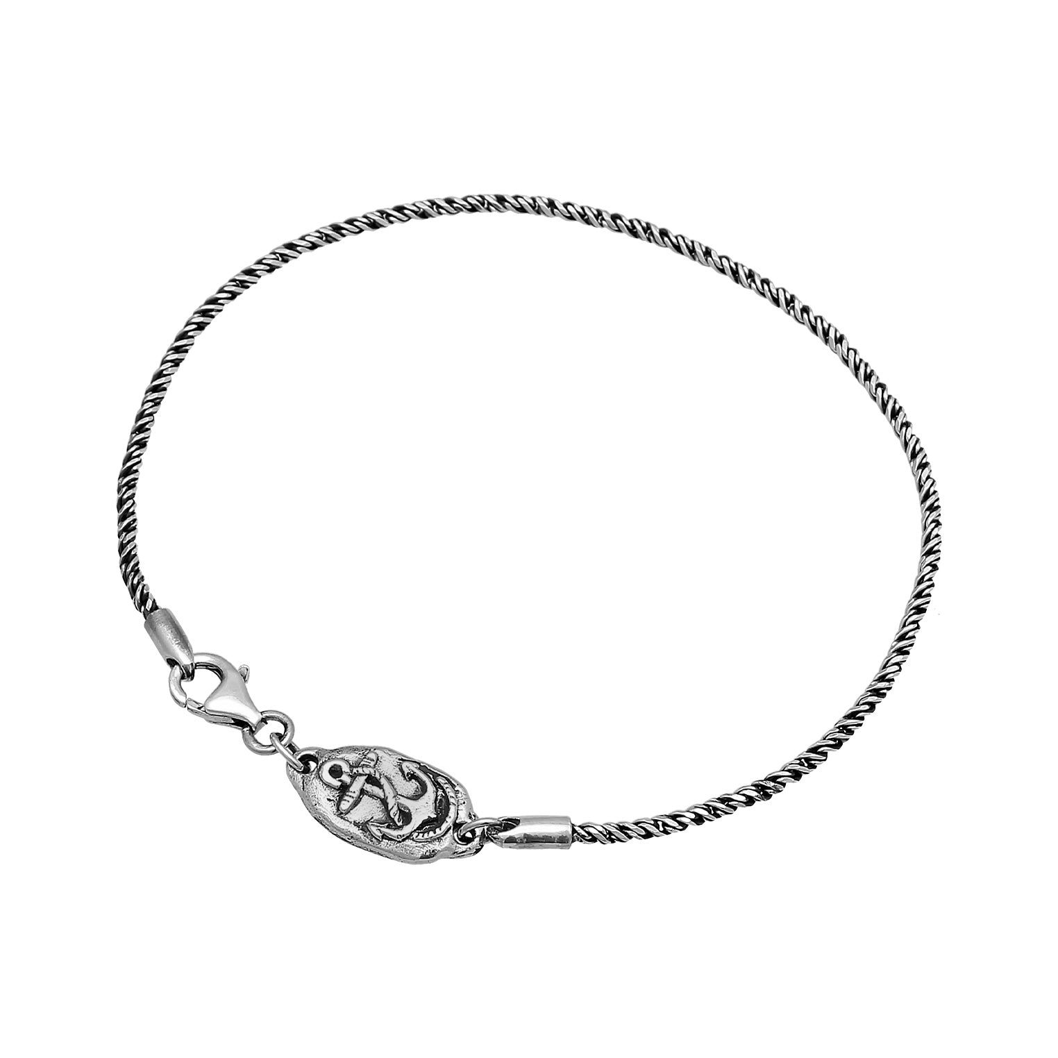 Schwarz - HAZE & GLORY | Armband Hope 925 Silber