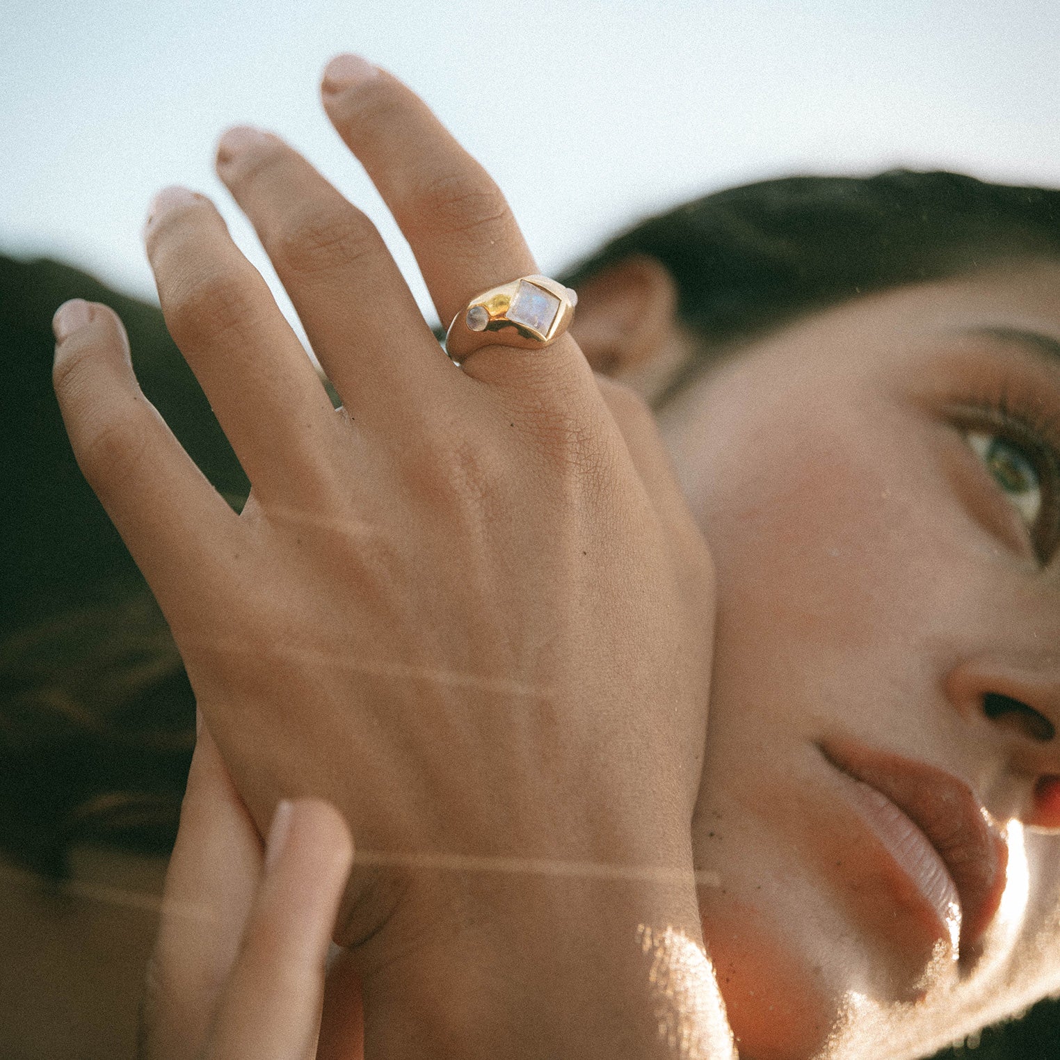 Gold - HAZE & GLORY | Wavily Stone Ring