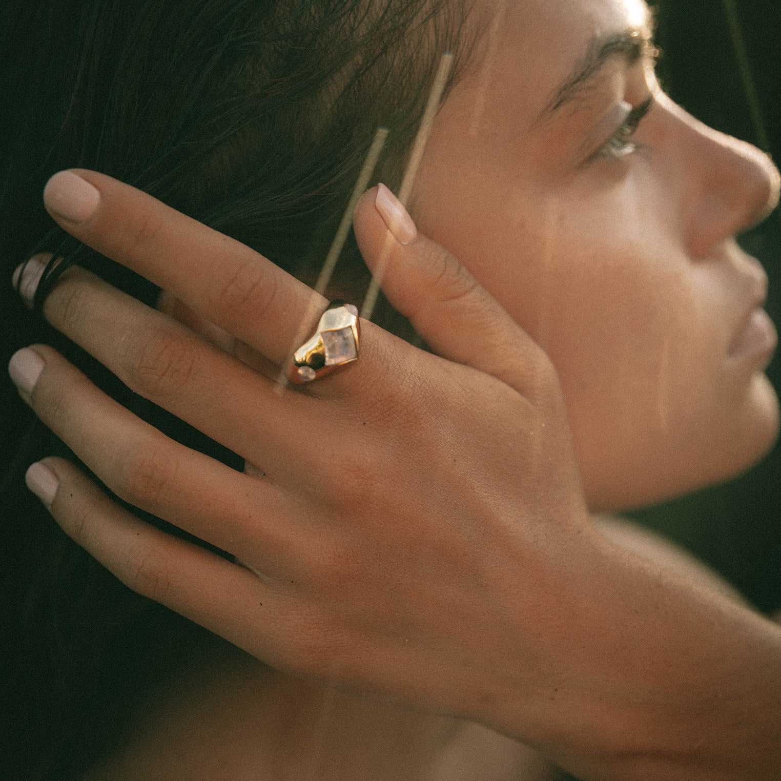 Gold - HAZE & GLORY | Wavily Stone Ring