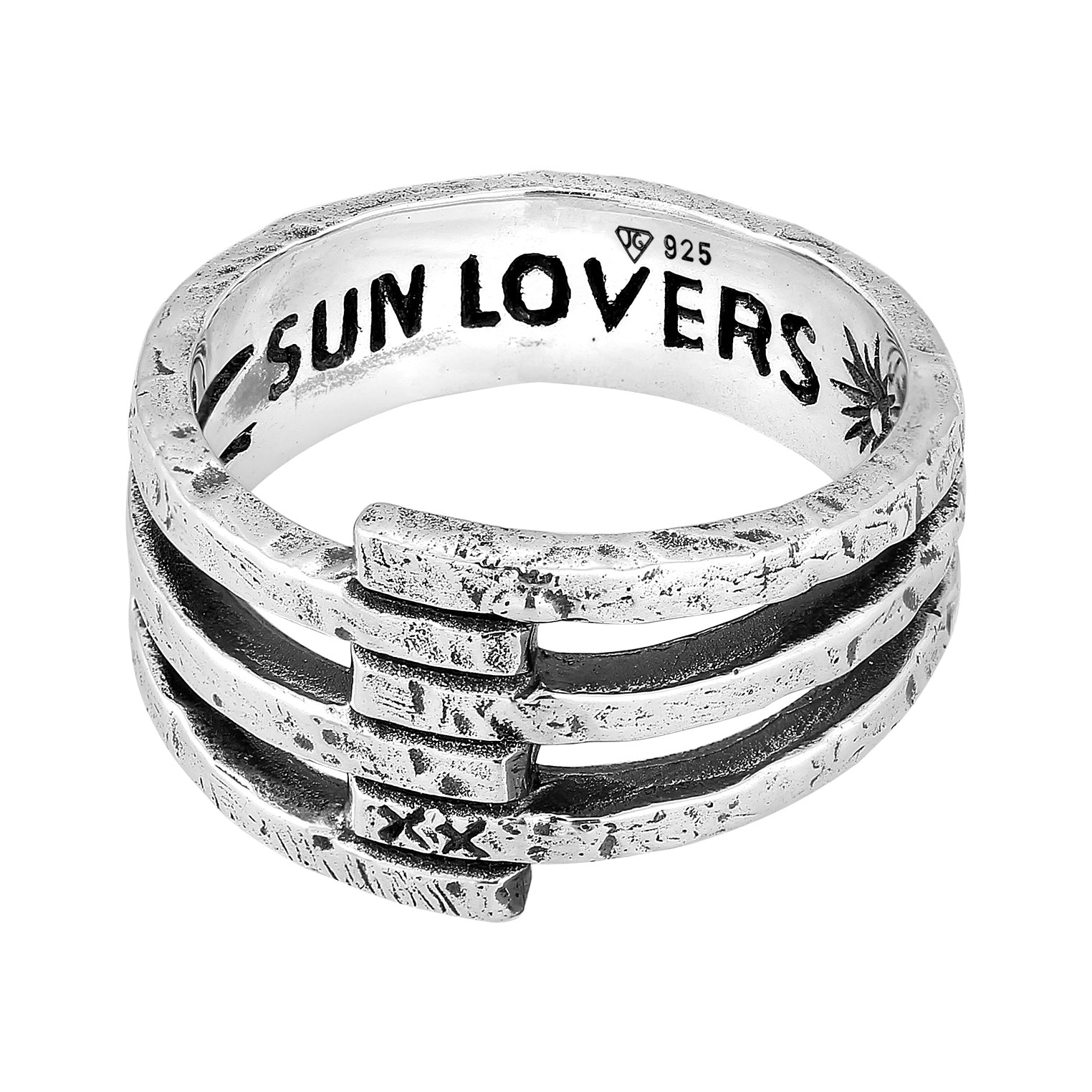 Silber - HAZE & GLORY | Twisted Sun Lover Ring