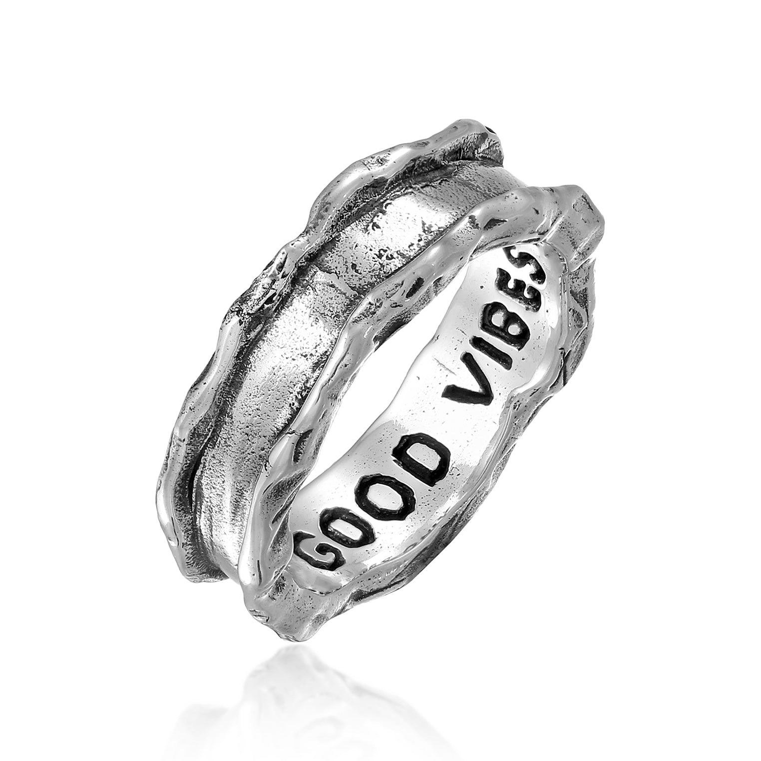 Silber - HAZE & GLORY | Good Vibes Only Ring