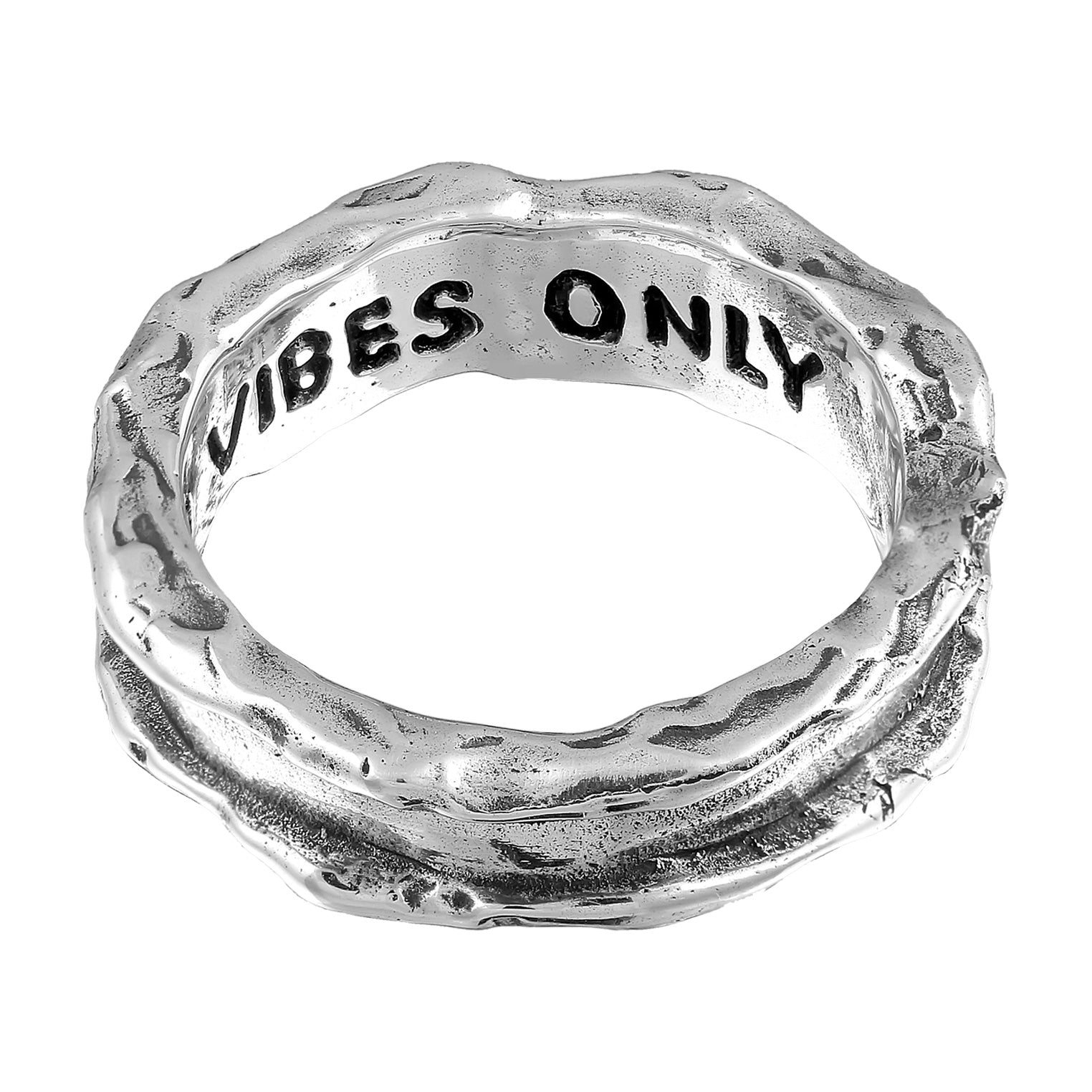 Silber - HAZE & GLORY | Good Vibes Only Ring