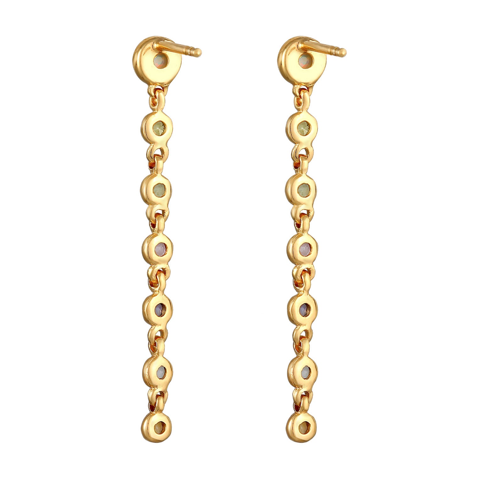 Gold - HAZE & GLORY | 54 Glam Edelstein Ohrringe