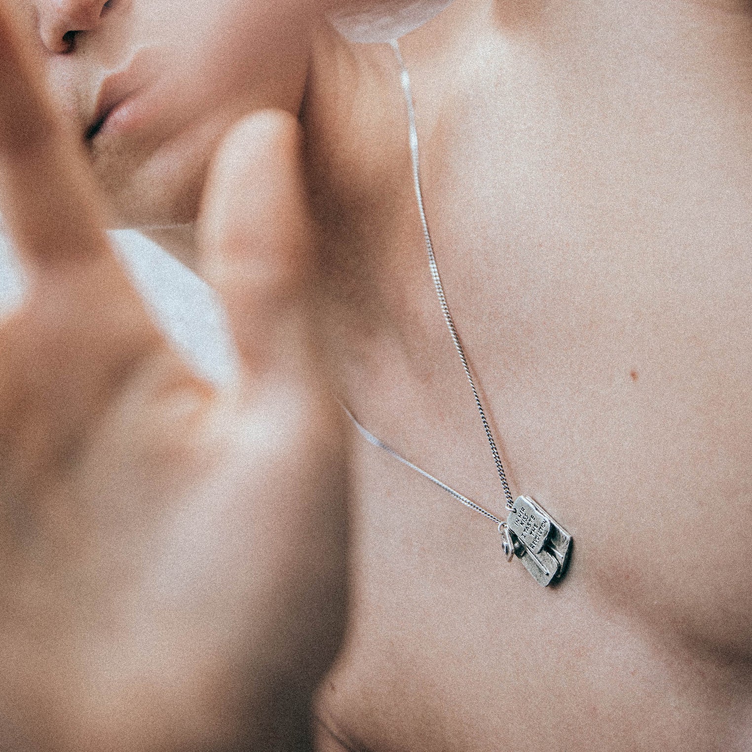 Silber - HAZE & GLORY | Kissed by a rose Halskette