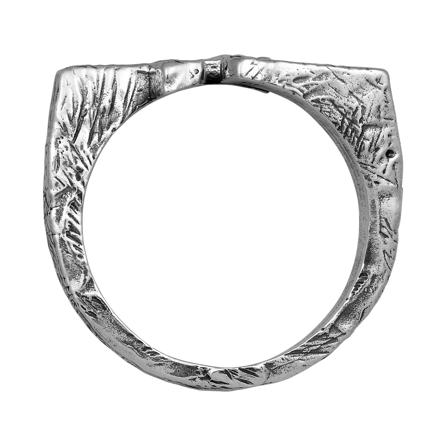 Silber - HAZE & GLORY | Cross Bar Ring