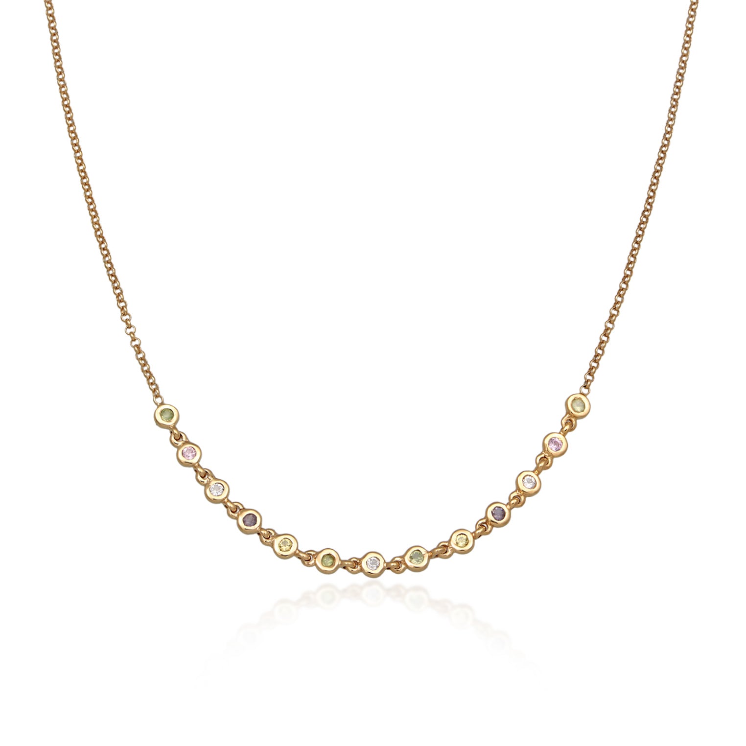 Gold - HAZE & GLORY | Cool Glam Edelstein Halskette