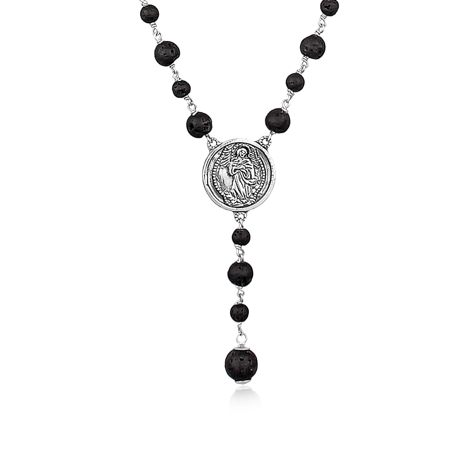 Silber - HAZE & GLORY | Holy Rosary Halskette