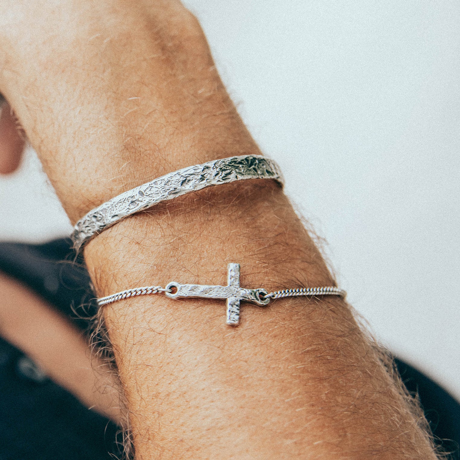 Cross bracelet