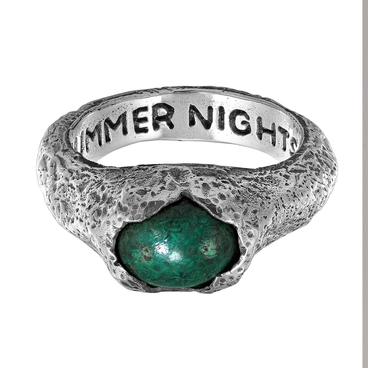 Silber - HAZE & GLORY | Chrysokoll-Edelstein Ring
