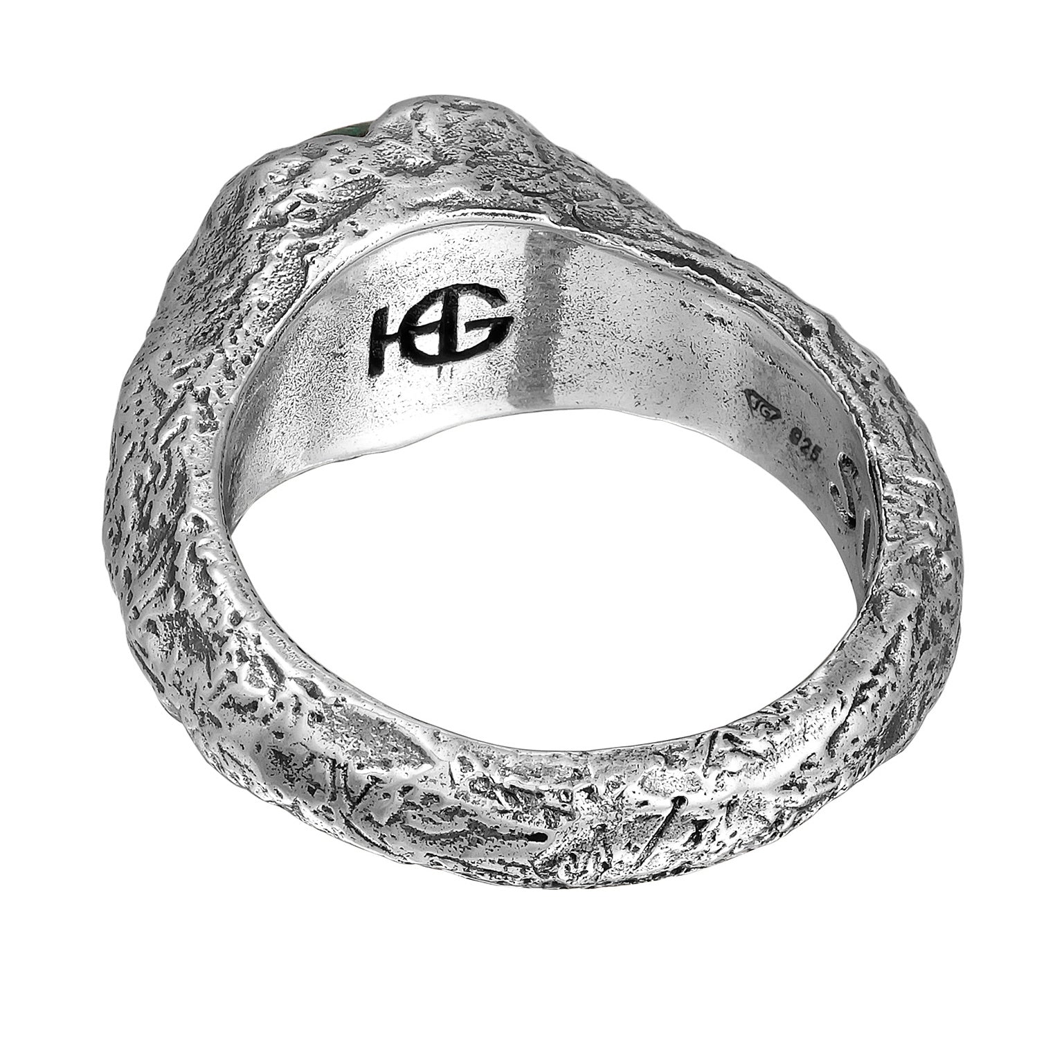 Silber - HAZE & GLORY | Chrysokoll-Edelstein Ring