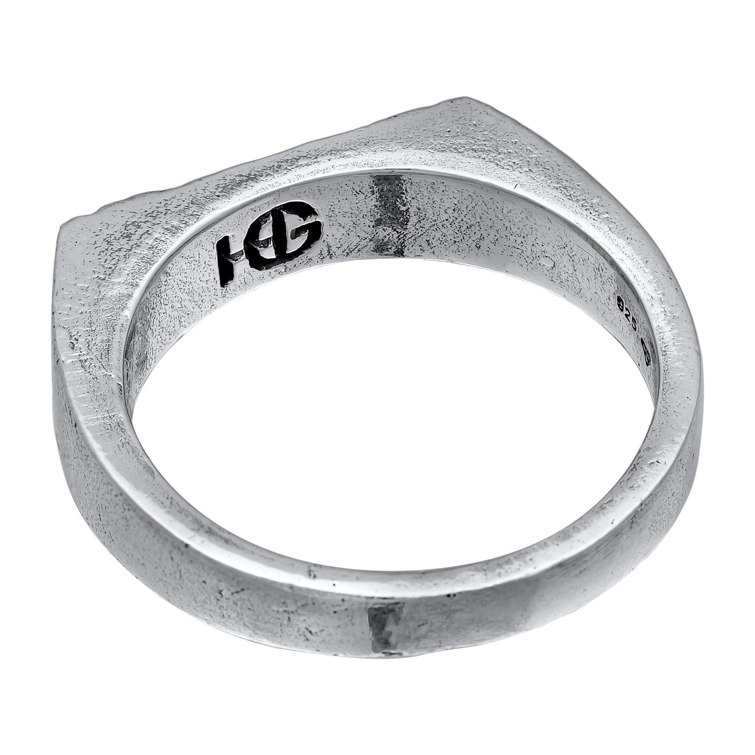 Silber - HAZE & GLORY | Rough Bar Ring