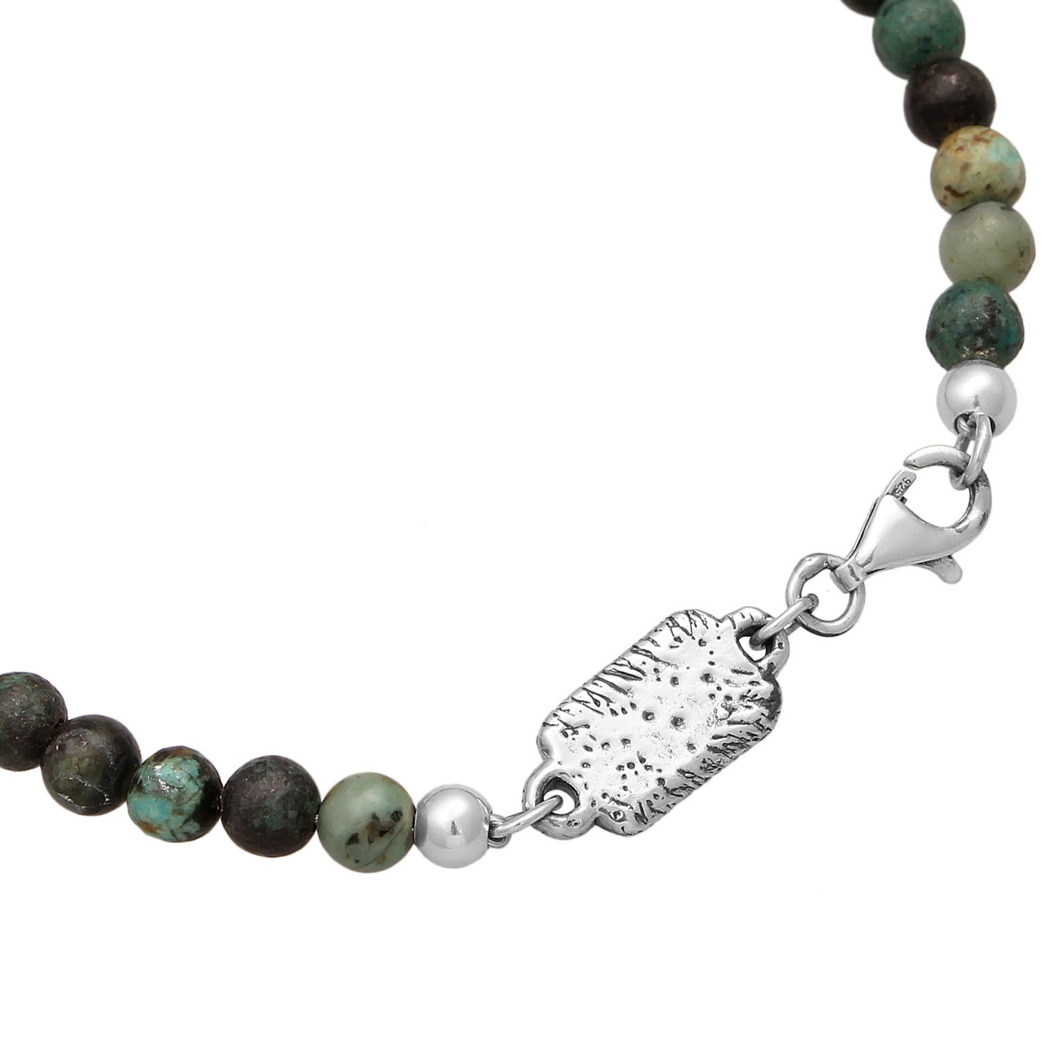 Grün - HAZE & GLORY | Türkis Ozean Silber Armband