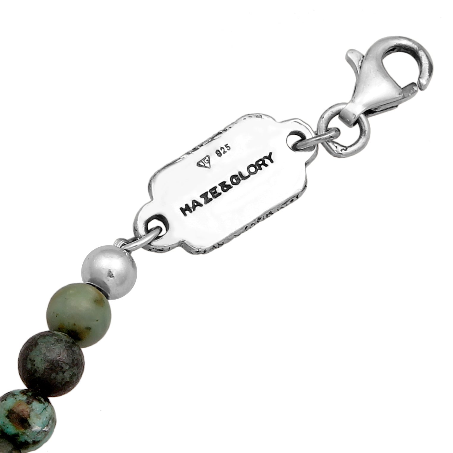 Grün - HAZE & GLORY | Türkis Ozean Silber Armband
