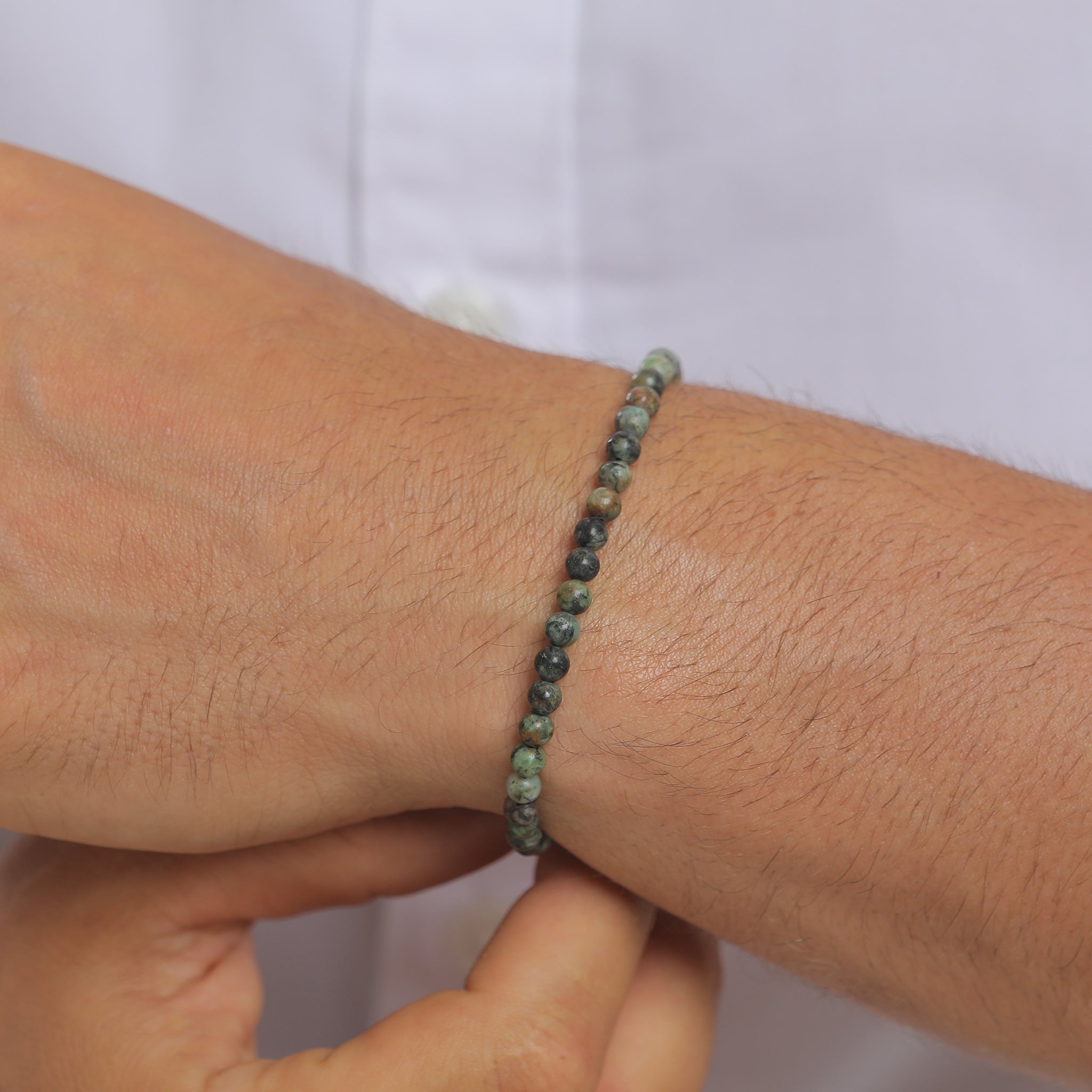 Grün - HAZE & GLORY | Türkis Ozean Silber Armband