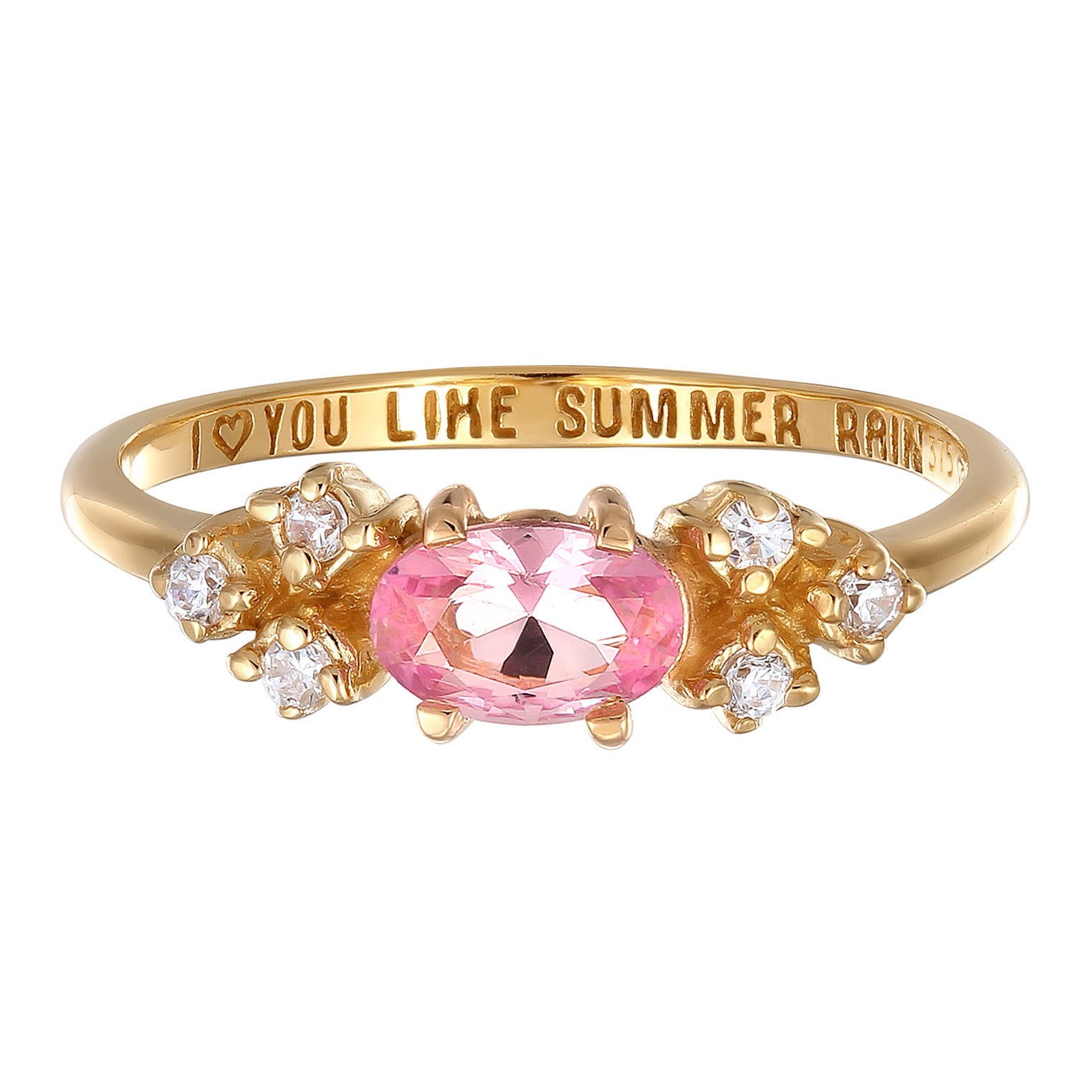 Gold - HAZE & GLORY | Saphir Diamant Love Ring
