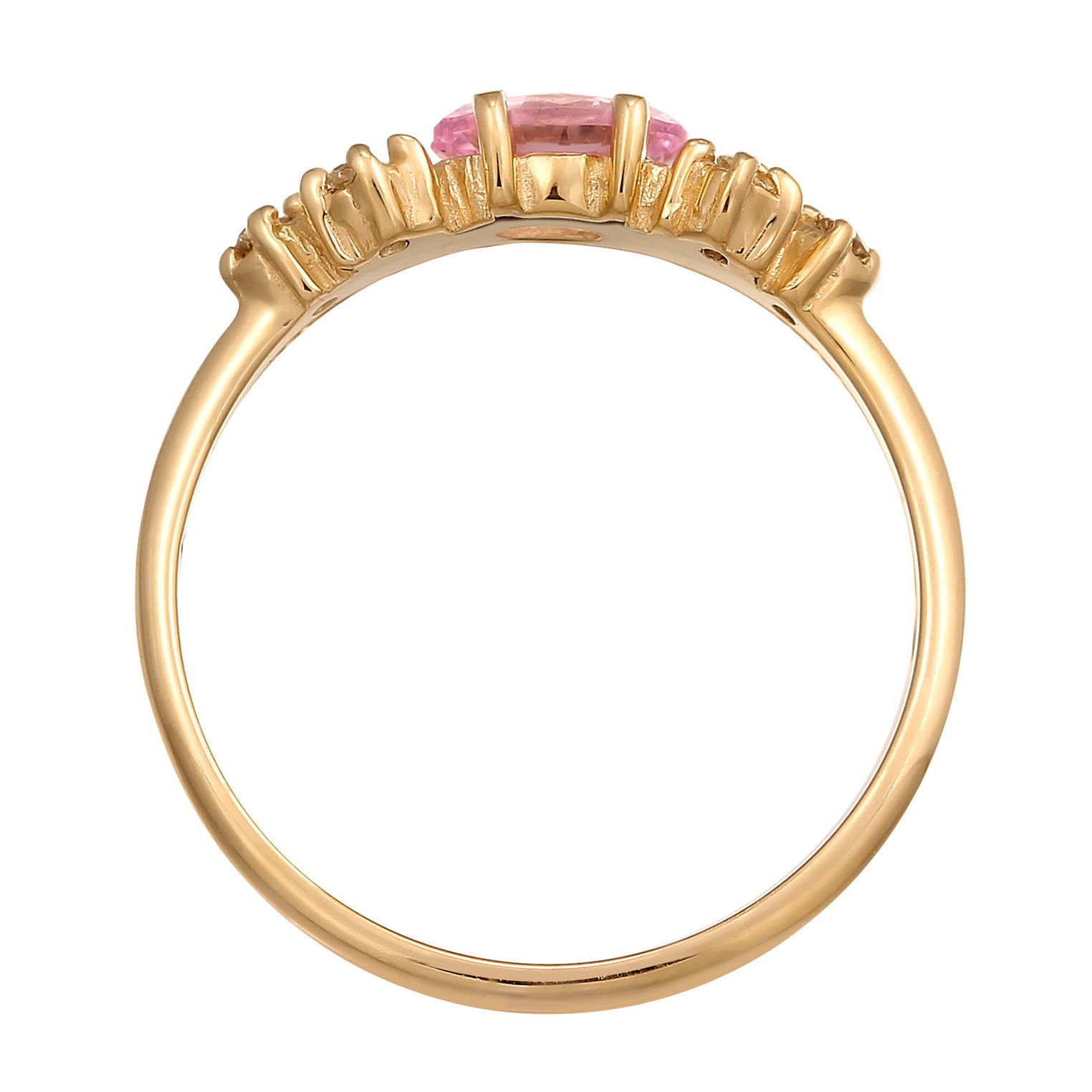 Gold - HAZE & GLORY | Saphir Diamant Love Ring
