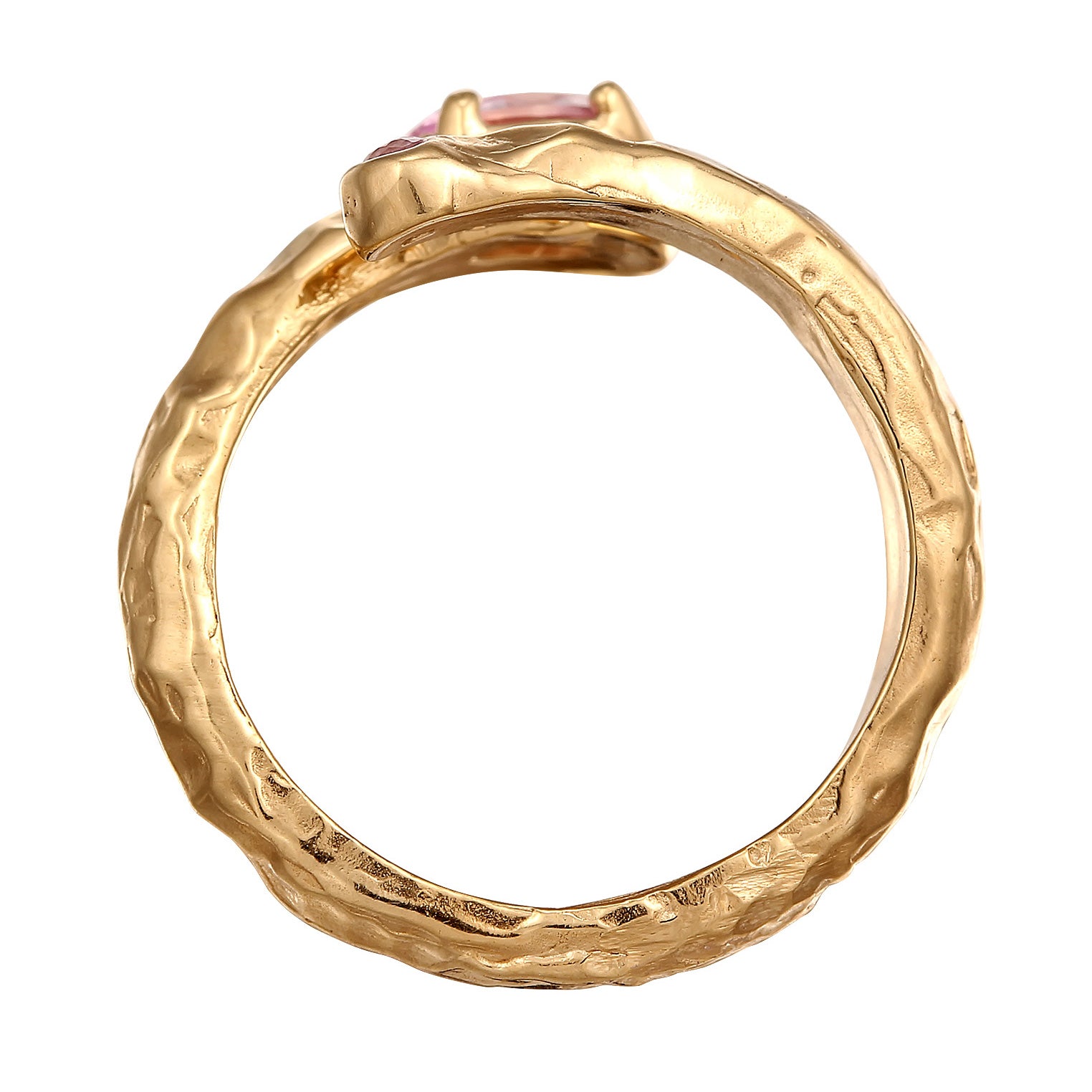 Gold - HAZE & GLORY | Saphir Hommage Wrap Ring