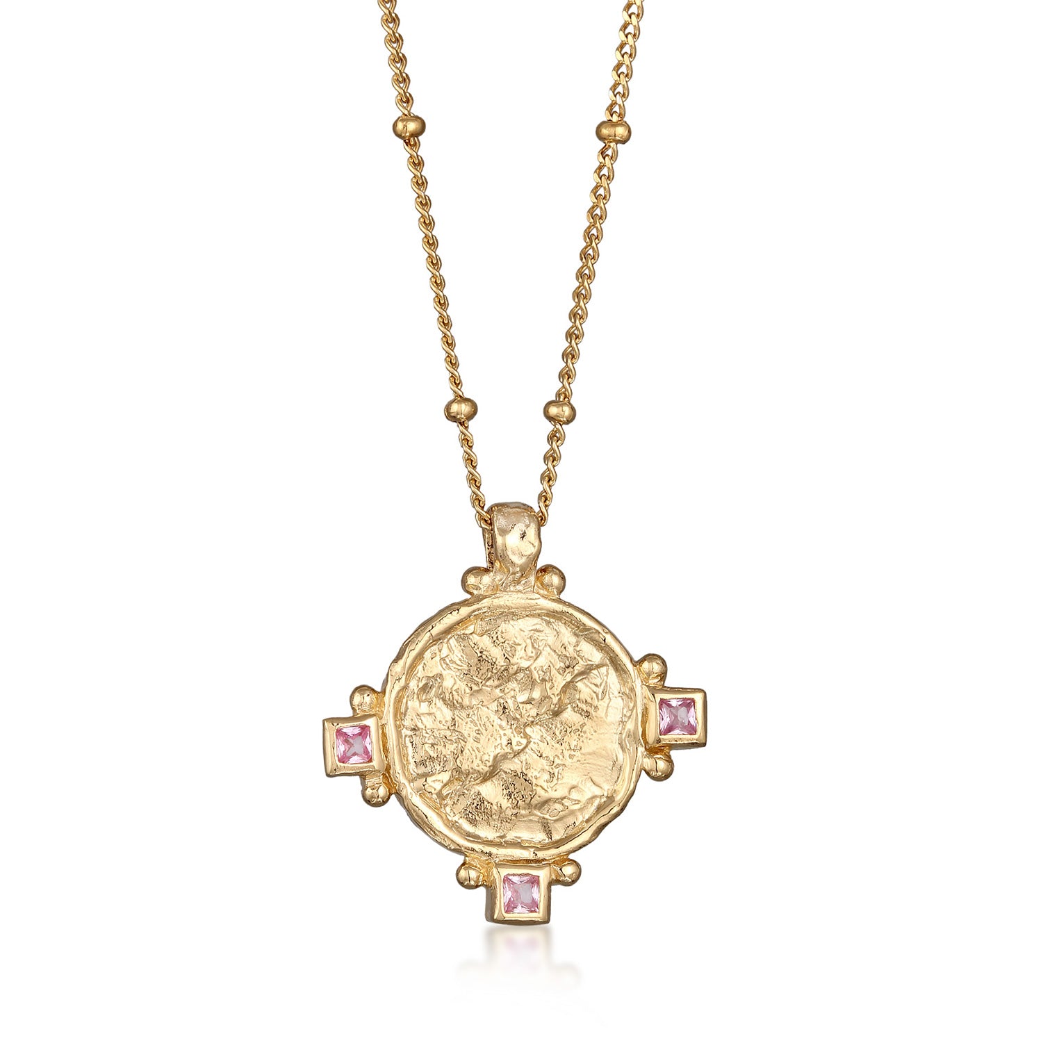 Gold - HAZE & GLORY | Vintage Saphir Münz Kette