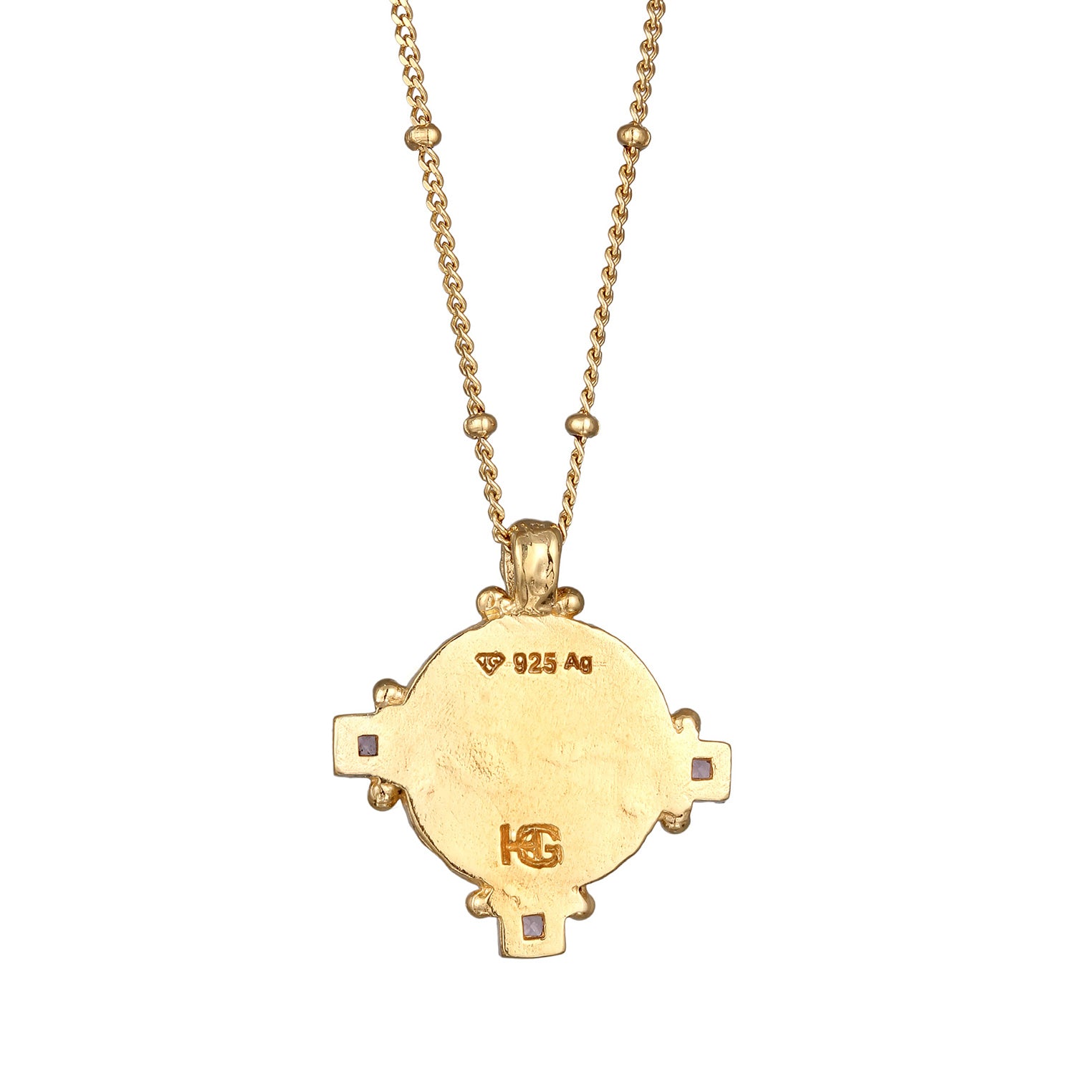 Gold - HAZE & GLORY | Vintage Saphir Münz Kette