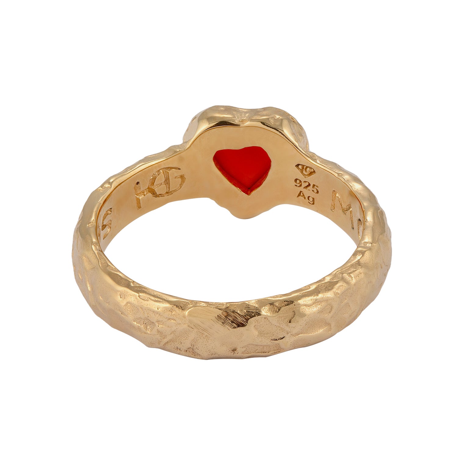 Gold - HAZE & GLORY | Heart Over Heels Ring