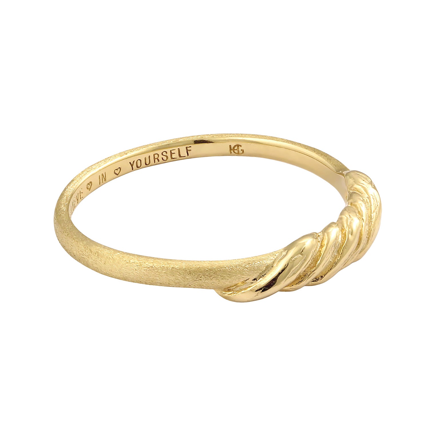 Gold - HAZE & GLORY | Wave Ring Gelbgold