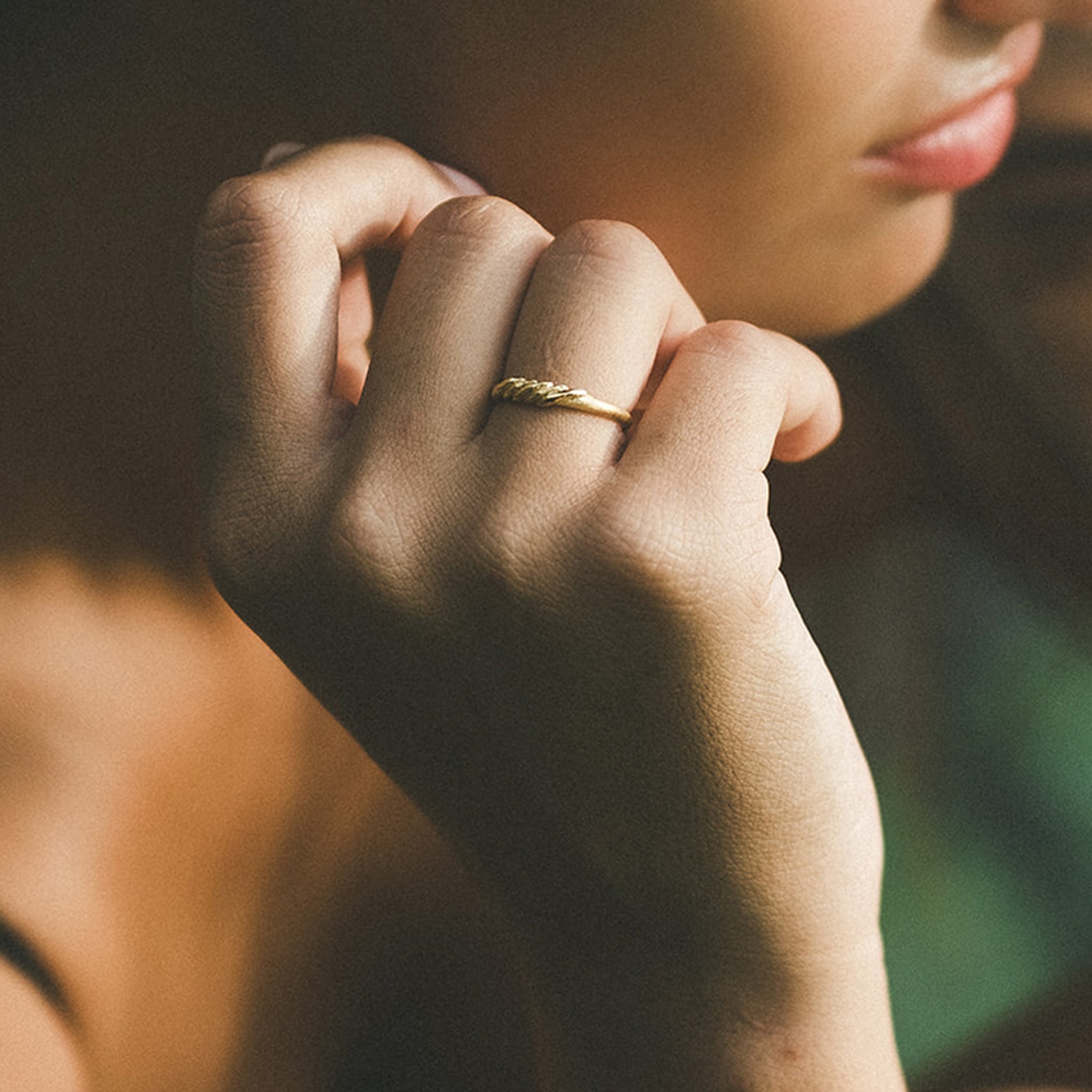Gold - HAZE & GLORY | Wave Ring Gelbgold
