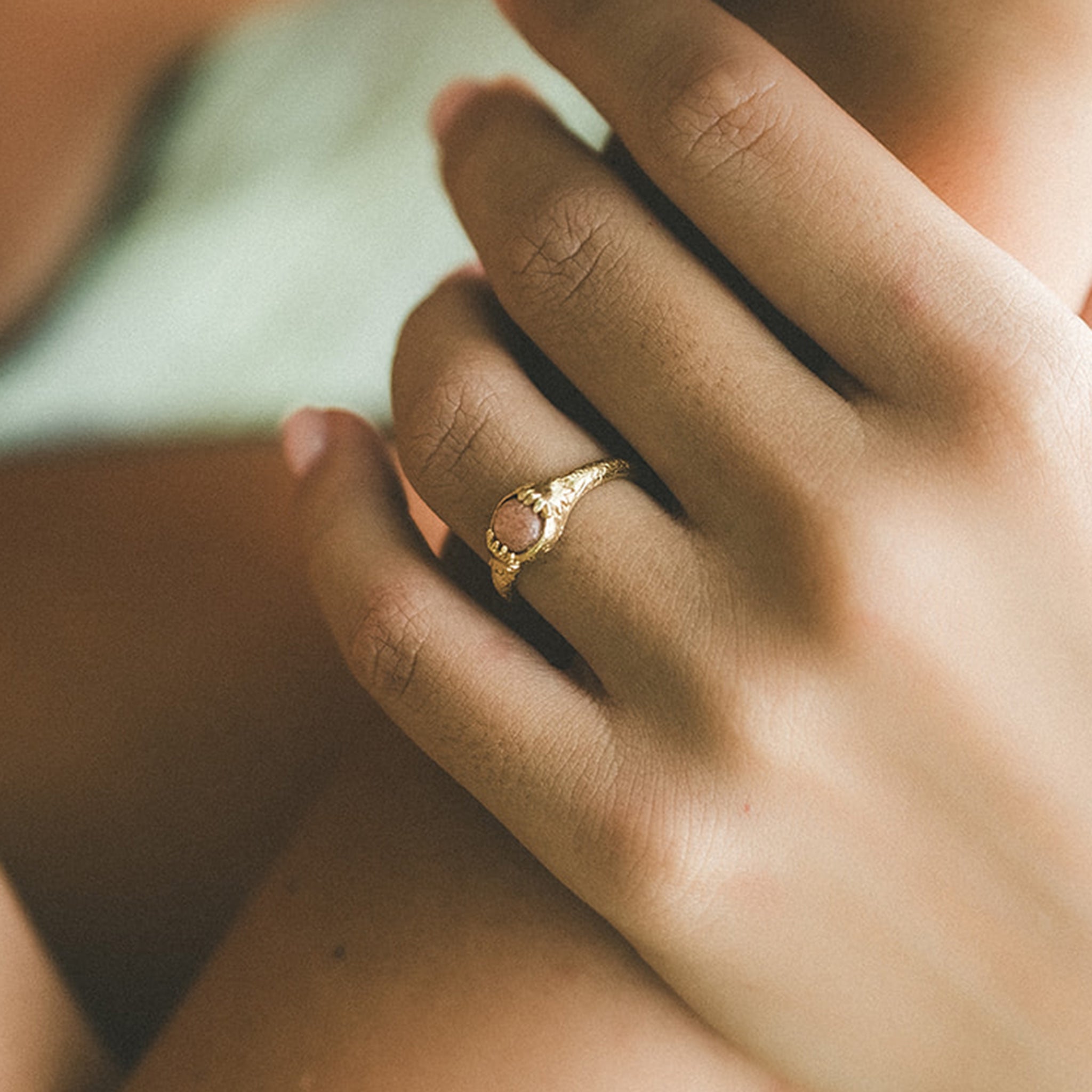 Gold - HAZE & GLORY | Sun Whisper Siegelring