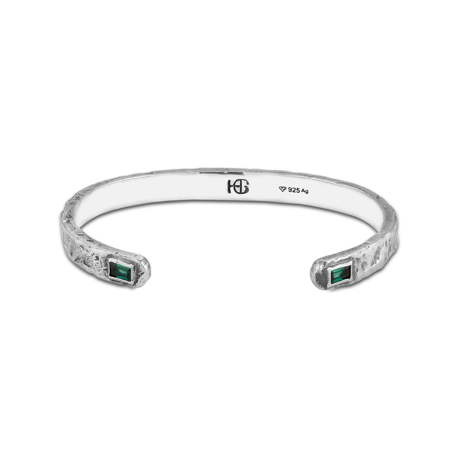 Silber - HAZE & GLORY | Smaragd Heritage Armreif