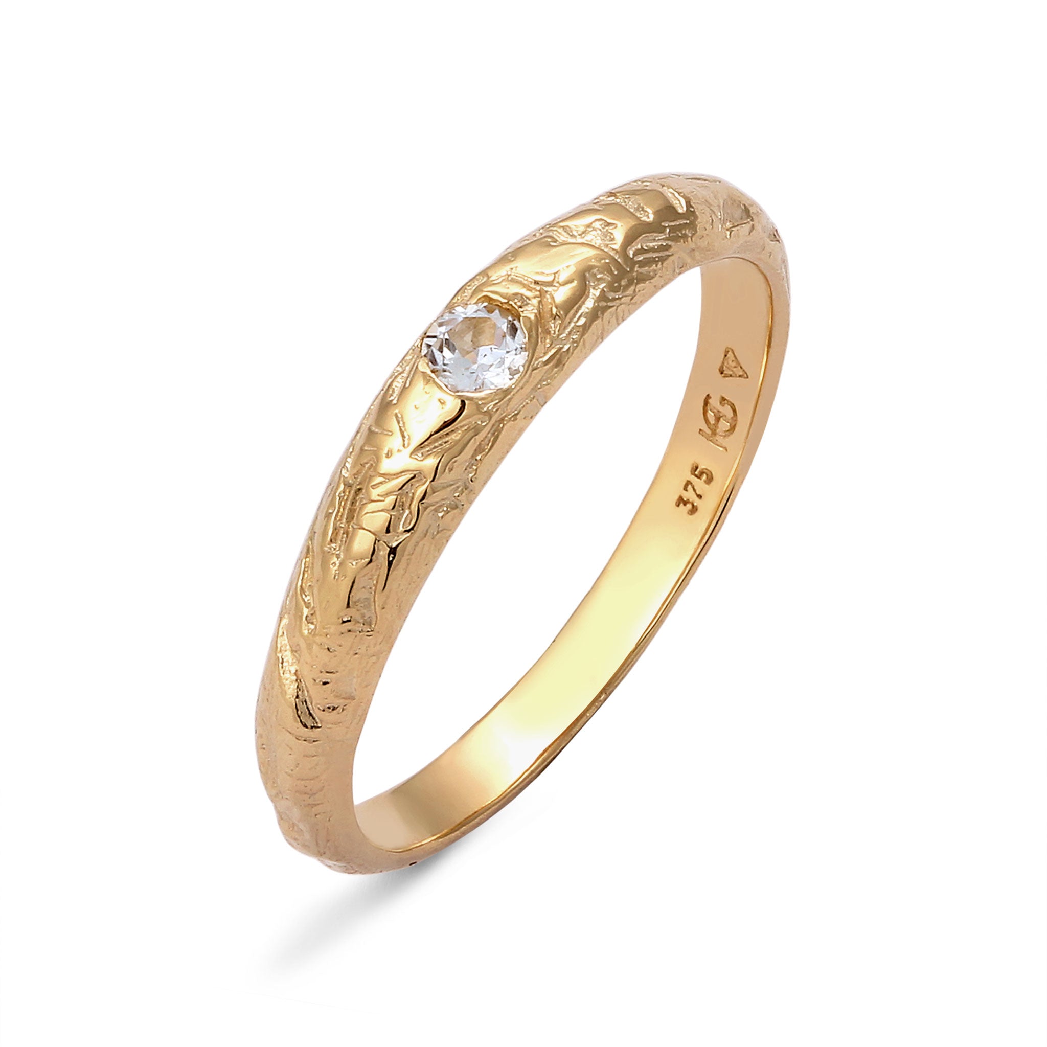 Gold - HAZE & GLORY | Rugged Gold Echtgold Ring