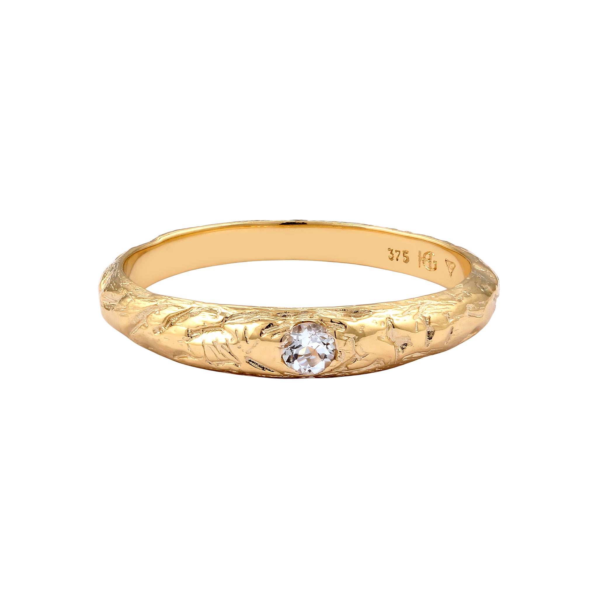 Gold - HAZE & GLORY | Rugged Gold Echtgold Ring