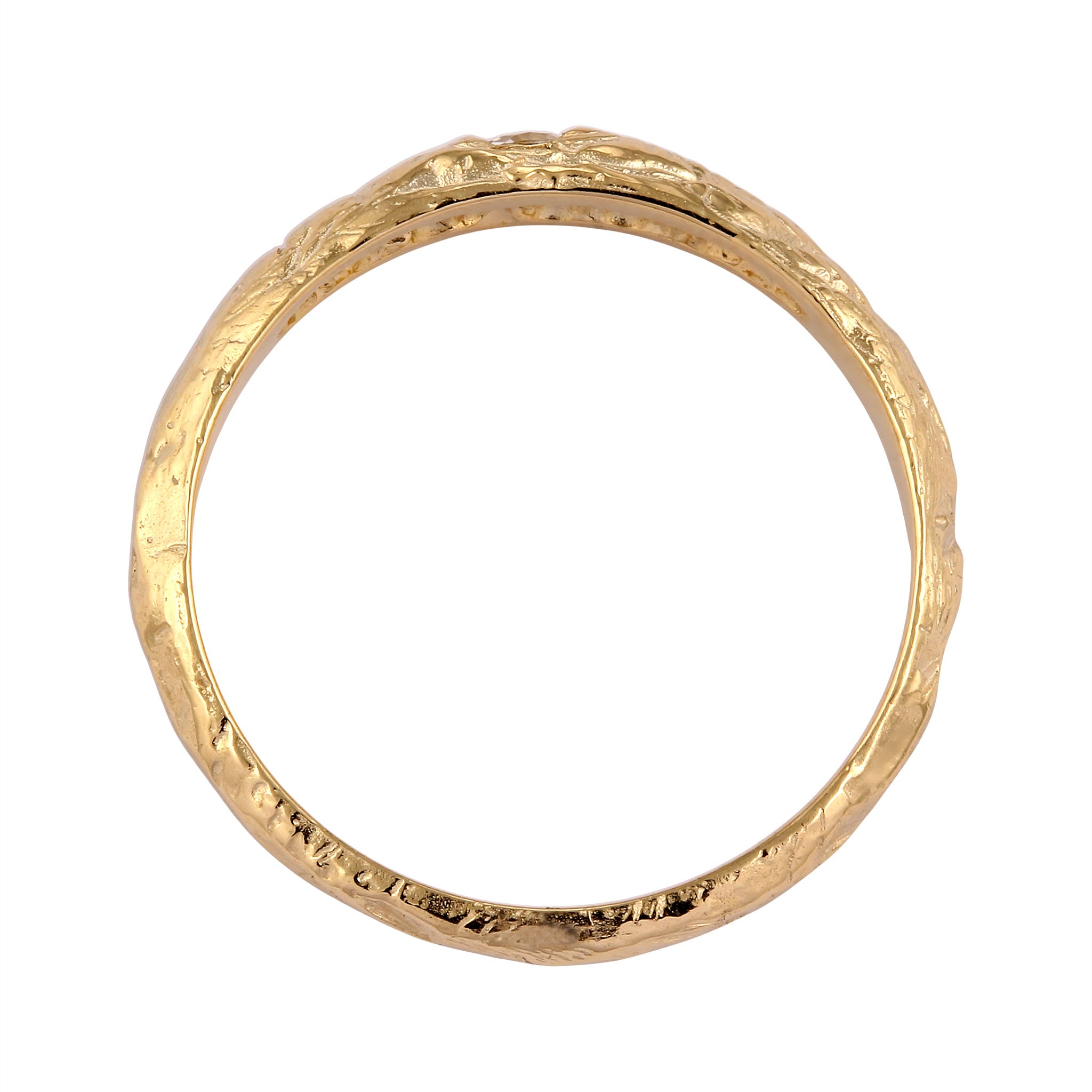 Gold - HAZE & GLORY | Rugged Gold Echtgold Ring