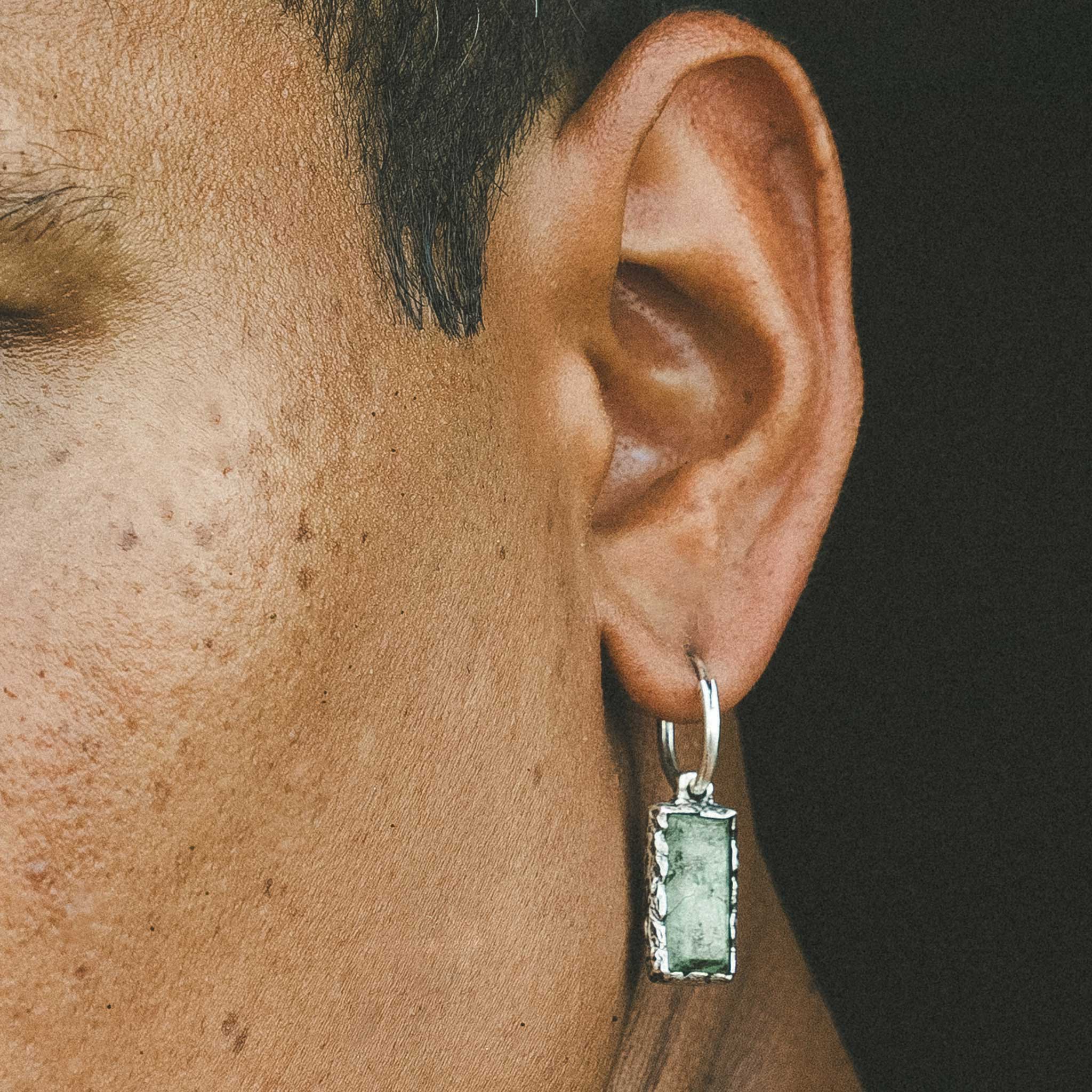 Silber - HAZE & GLORY | Bold Bar Ohrring