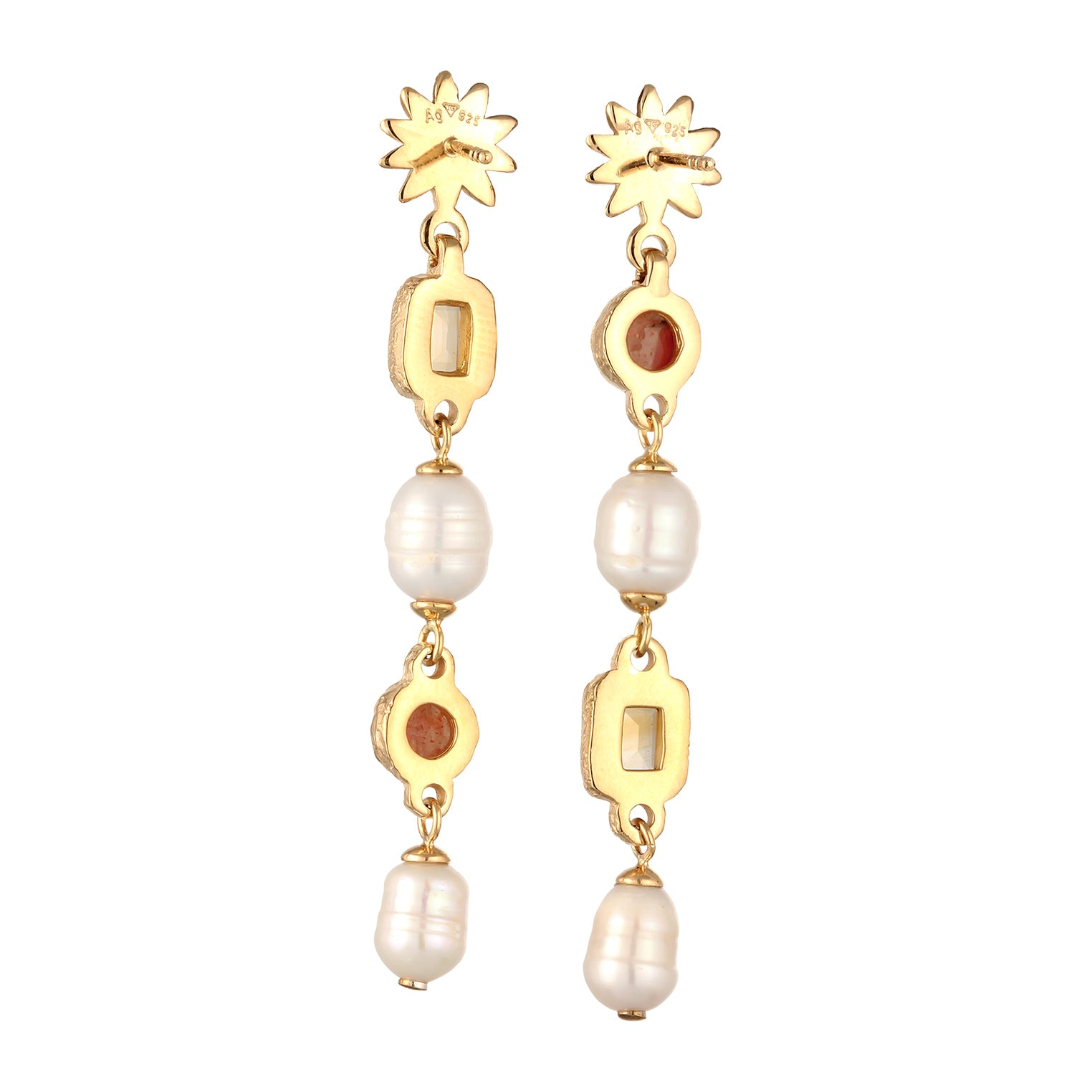 Gold - HAZE & GLORY | Golden Sun Earrings