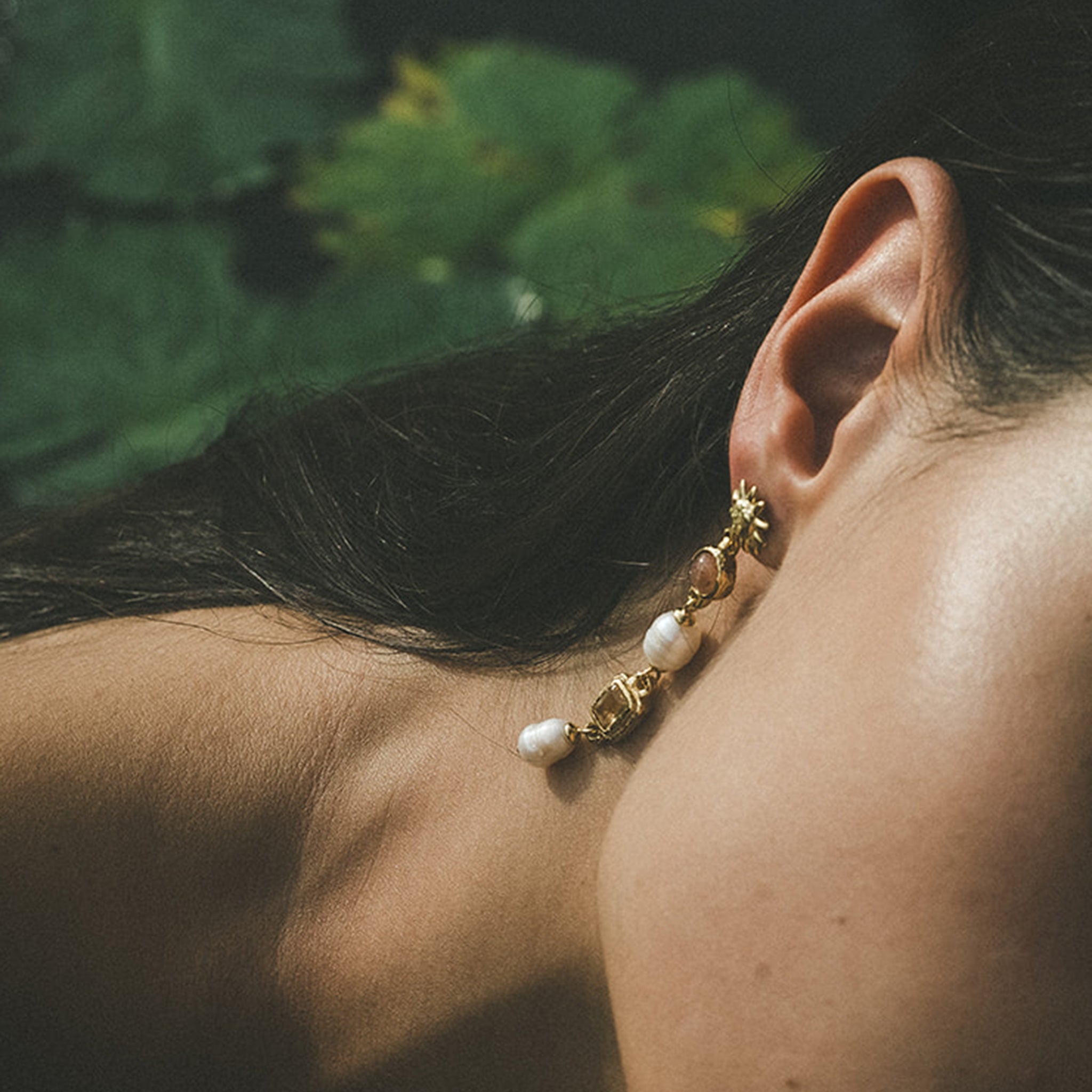 Gold - HAZE & GLORY | Golden Sun Earrings