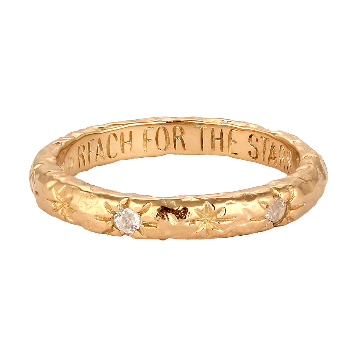 Gold - HAZE & GLORY | Reach For The Stars Ring vergoldet