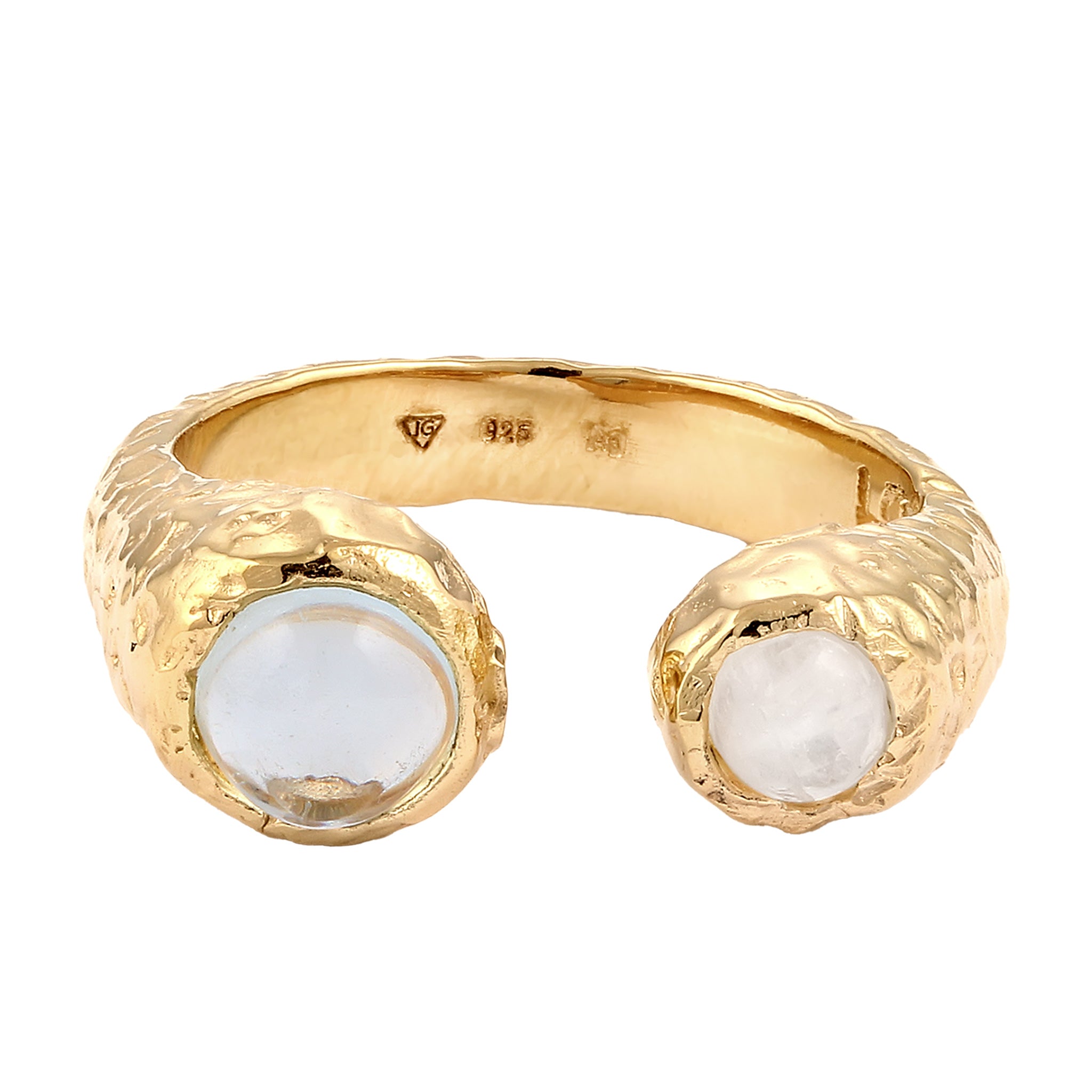 Gold - HAZE & GLORY | Aqua Moon Ring