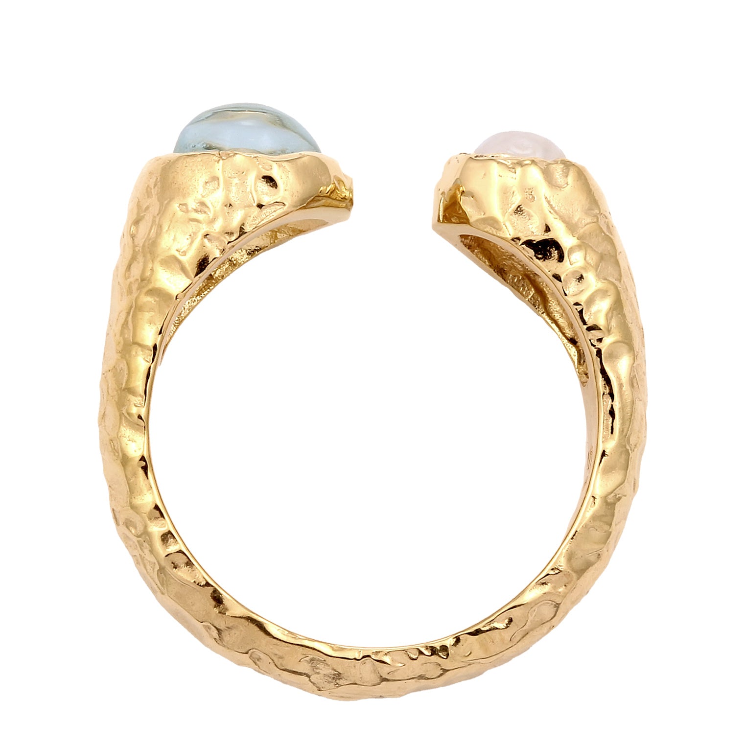 Gold - HAZE & GLORY | Aqua Moon Ring