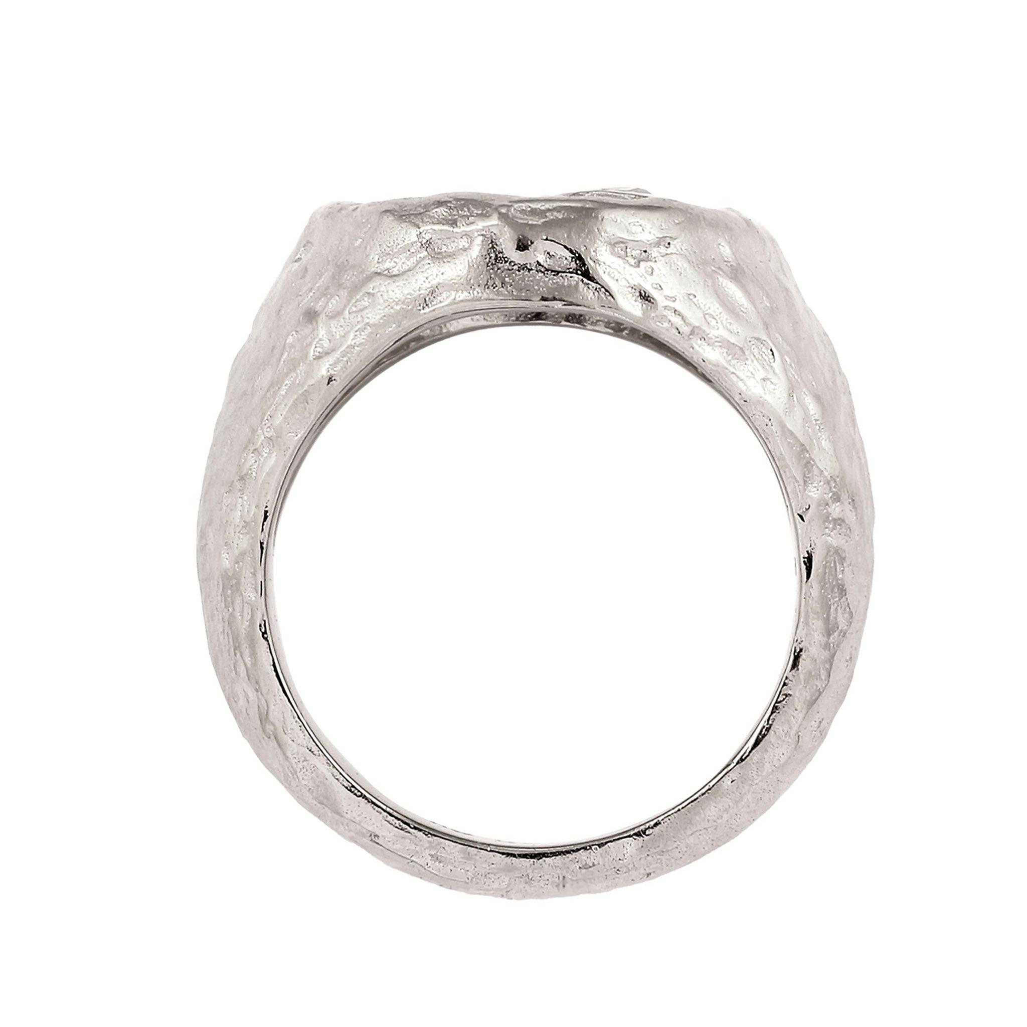 Silber - HAZE & GLORY | Dazzling Topas Siegelring
