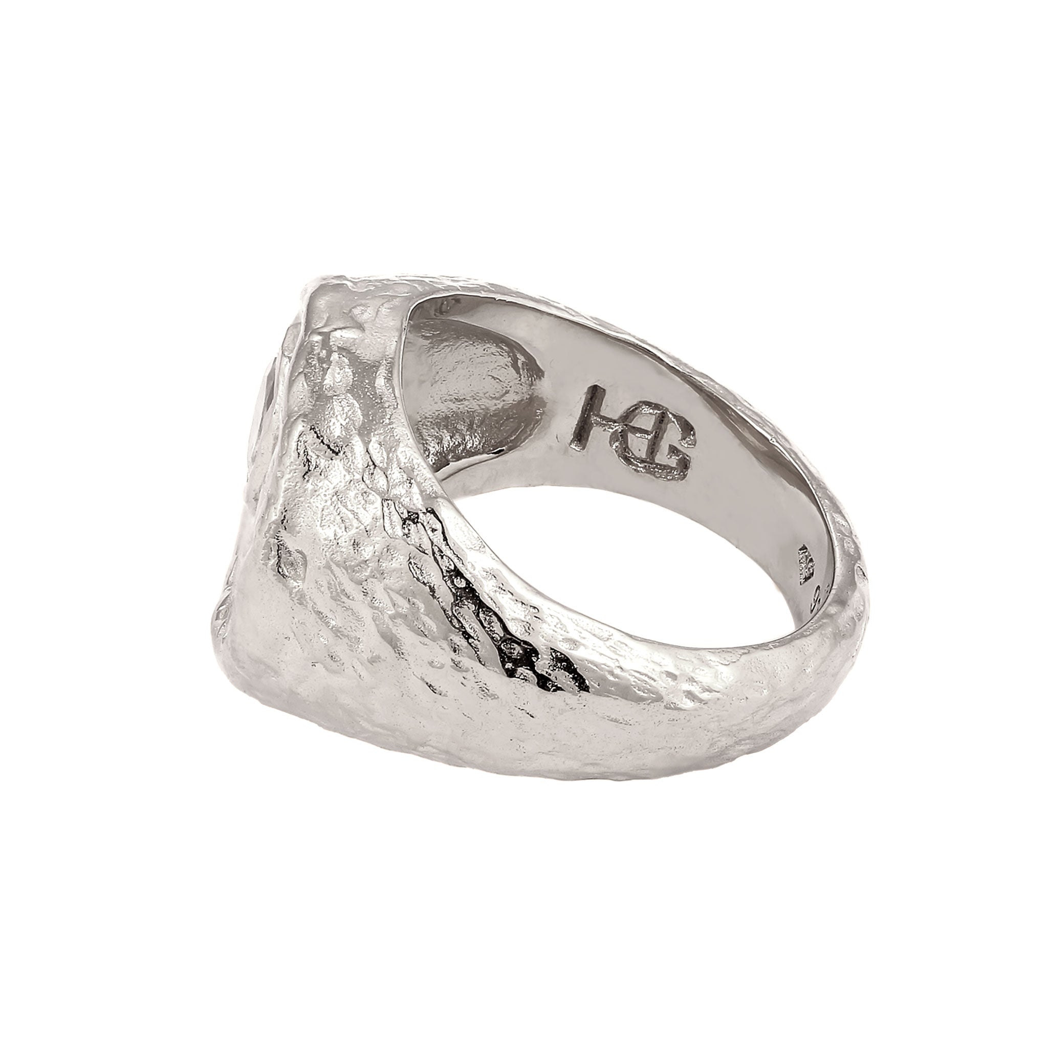 Silber - HAZE & GLORY | Dazzling Topas Siegelring