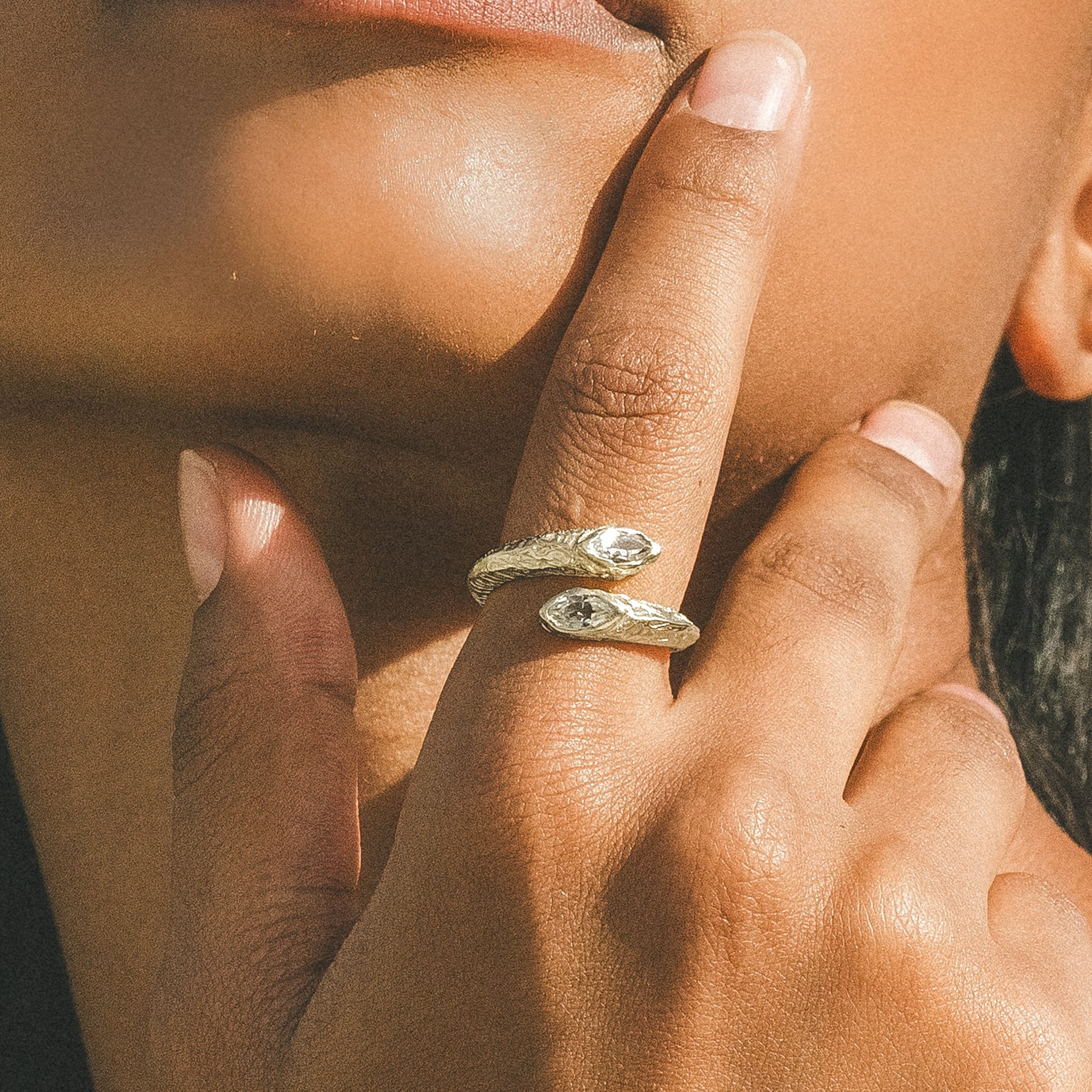 Silber - HAZE & GLORY | Light Delight Wickelring