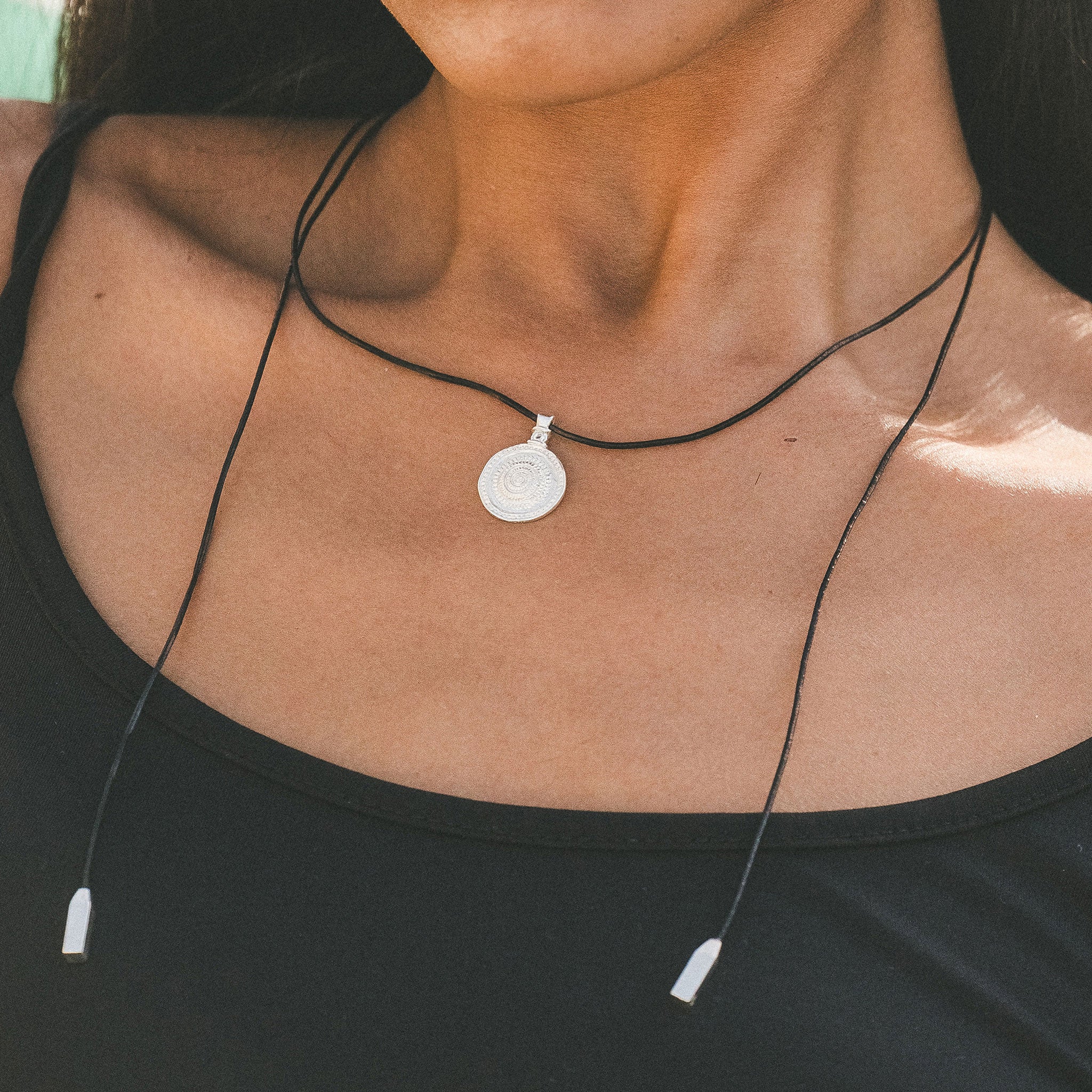 Silber - HAZE & GLORY | Mond Muschel Kette