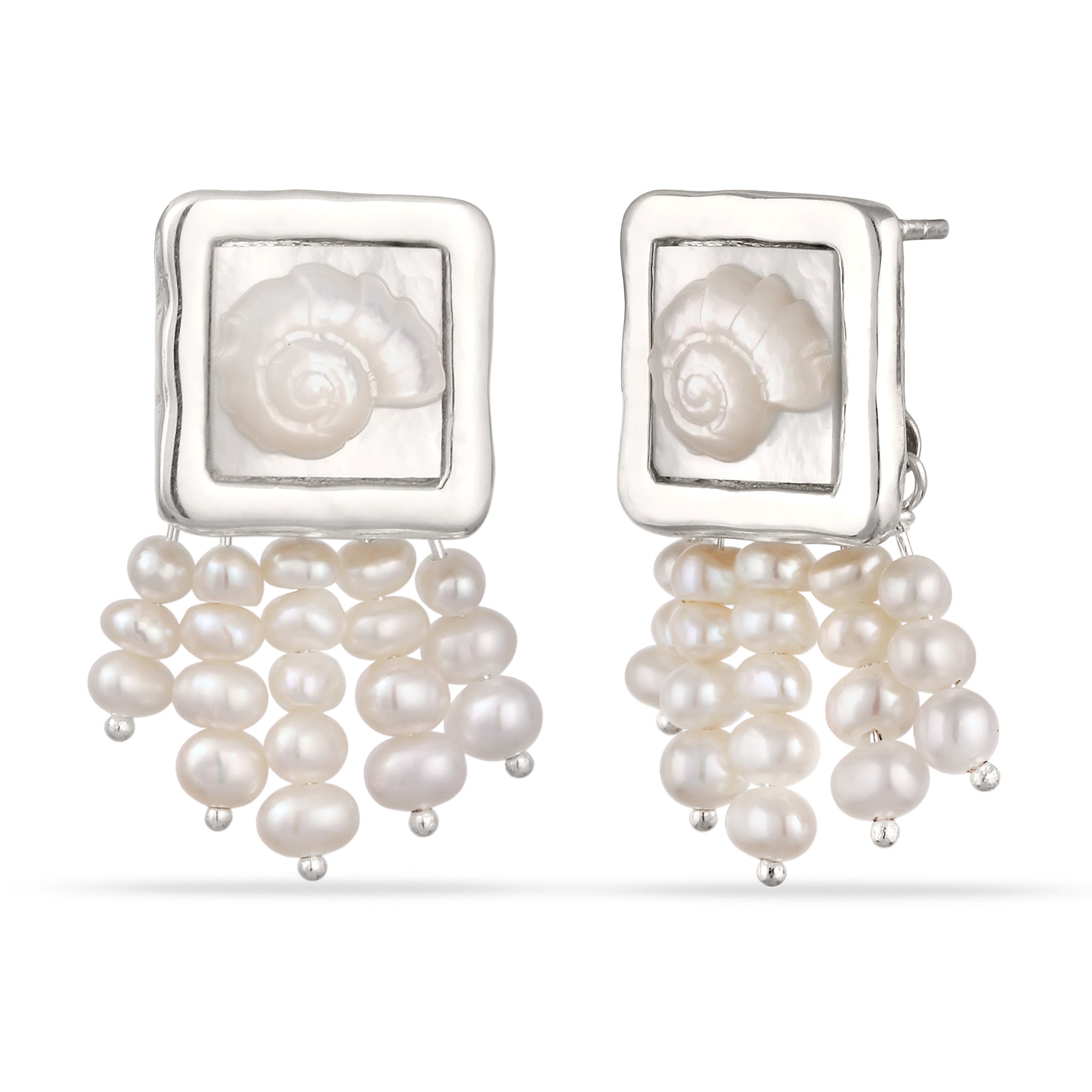 Silber - HAZE & GLORY | Island Girl Perlen Ohrstecker