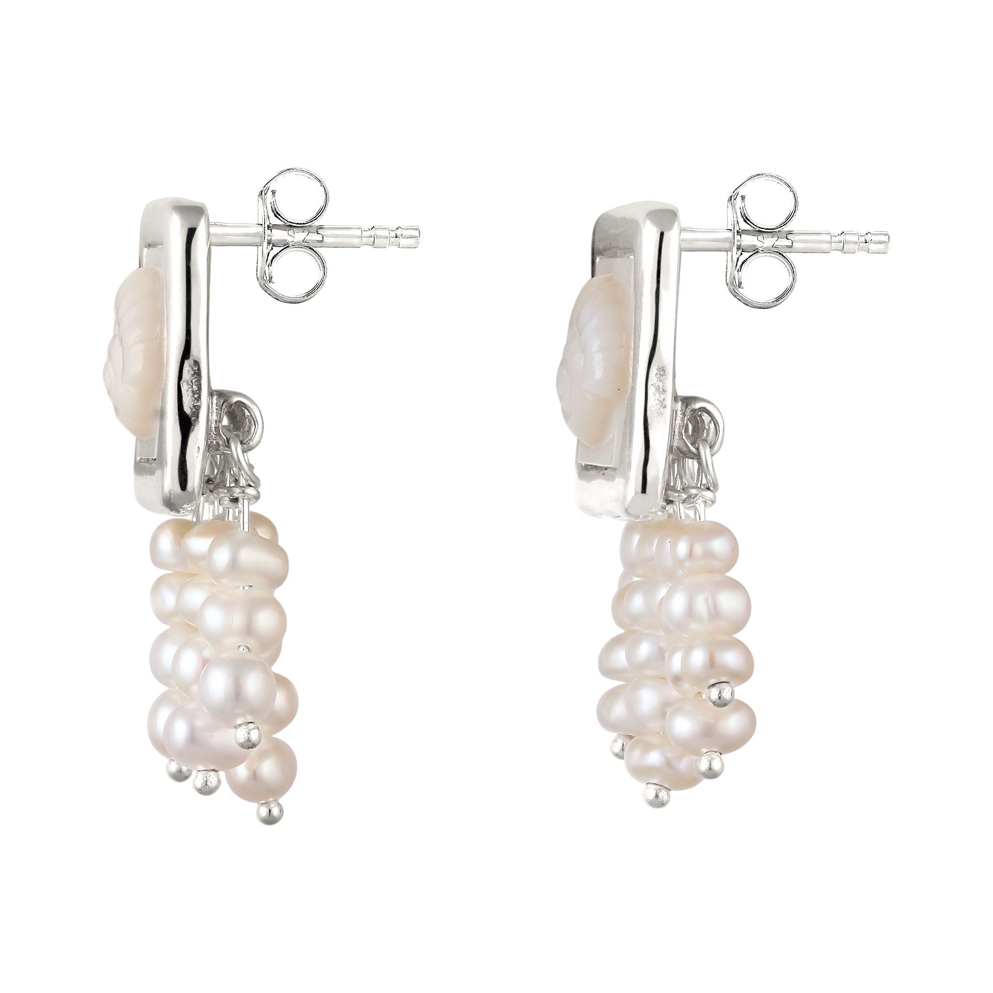 Silber - HAZE & GLORY | Island Girl Perlen Ohrstecker