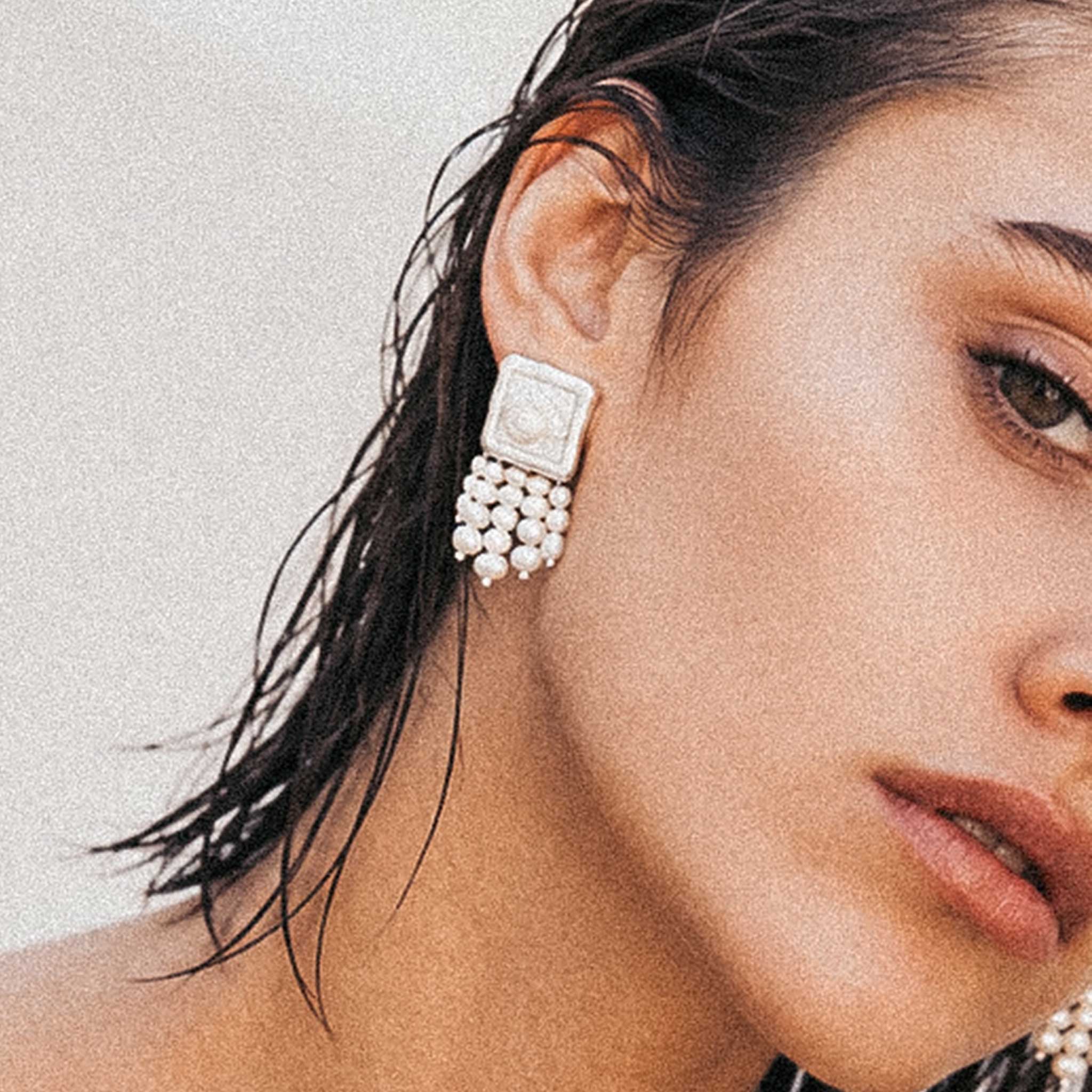 Silber - HAZE & GLORY | Island Girl Perlen Ohrstecker