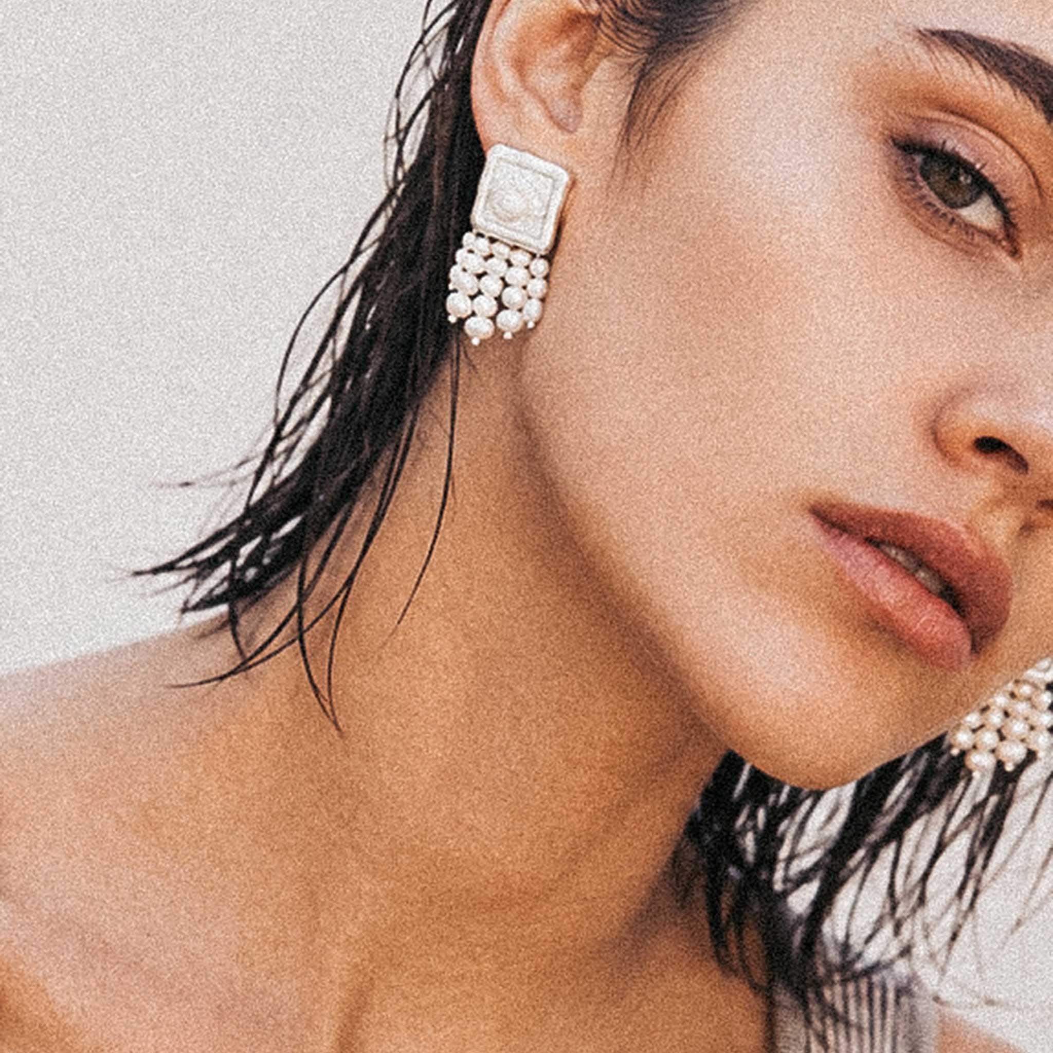 Silber - HAZE & GLORY | Island Girl Perlen Ohrstecker