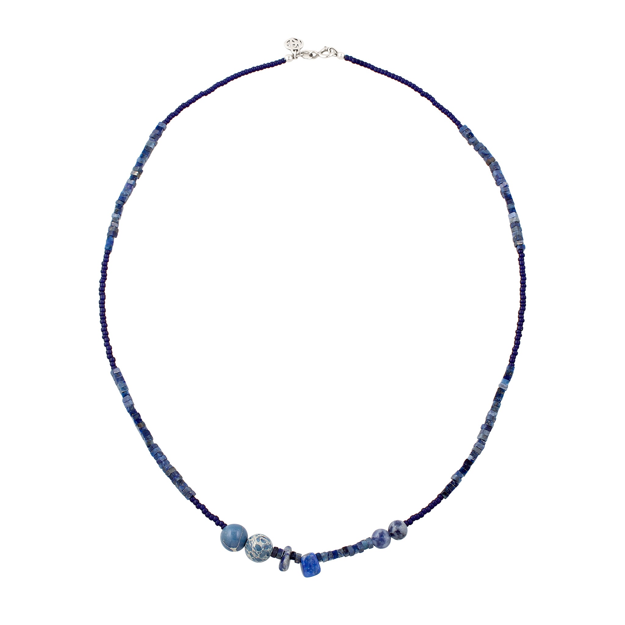 Blau - HAZE & GLORY | Companion | Achat & Lapislazuli Halskette