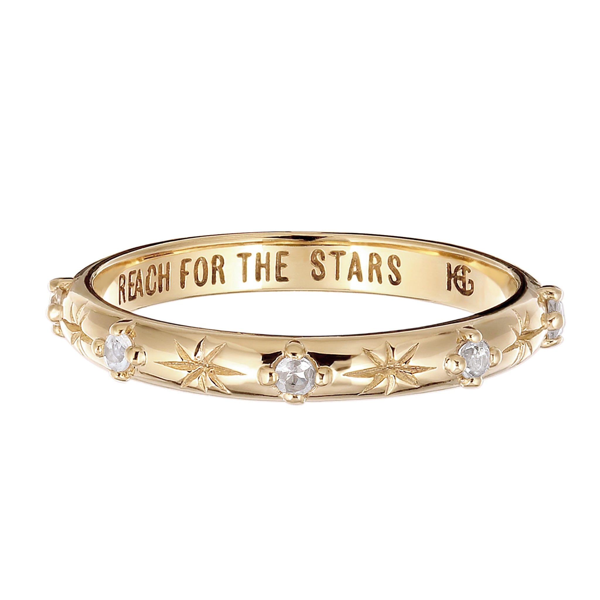 Gold - HAZE & GLORY | Moon Star Echtgold Ring